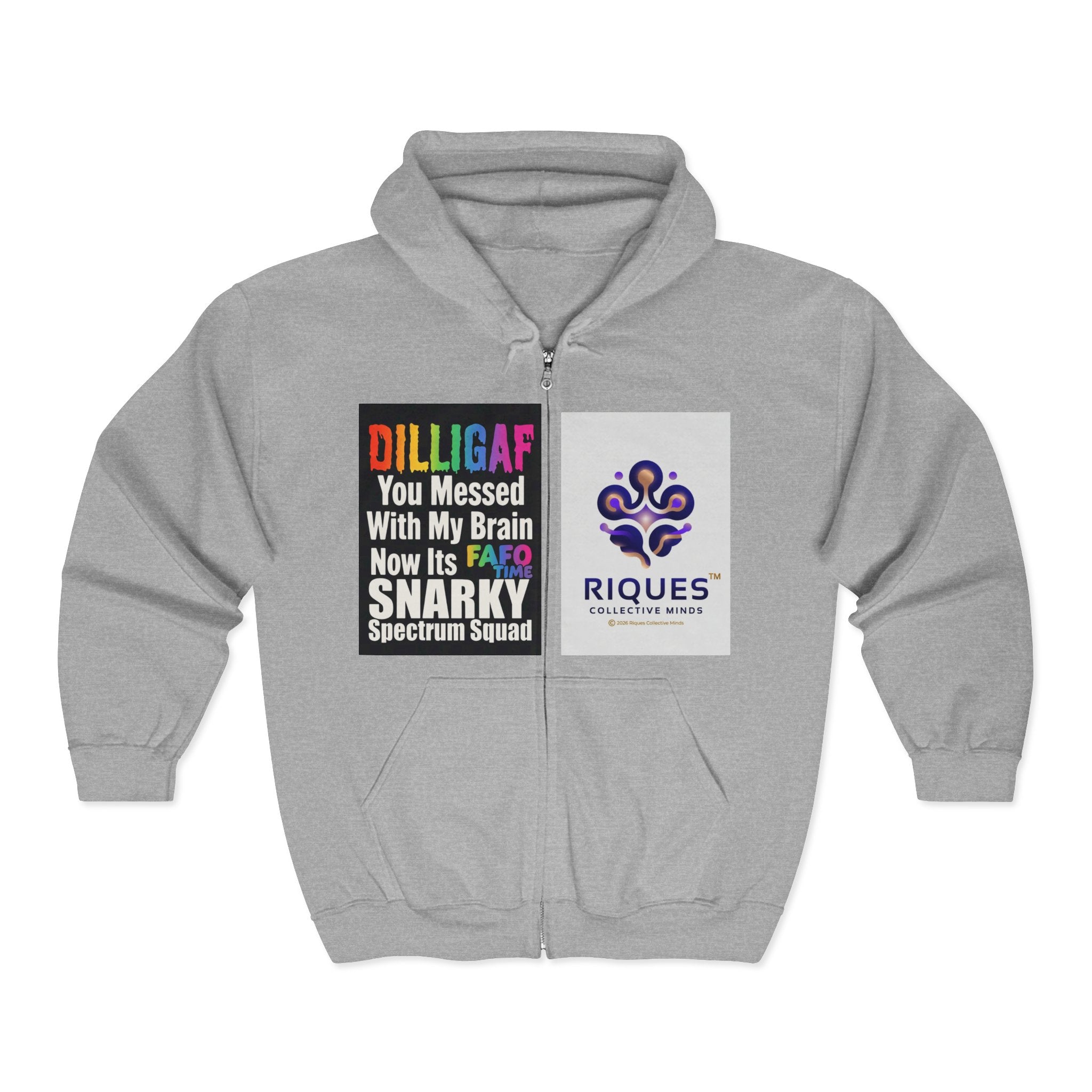 Unisex Heavy Blend™ Full Zip Hooded Sweatshirt