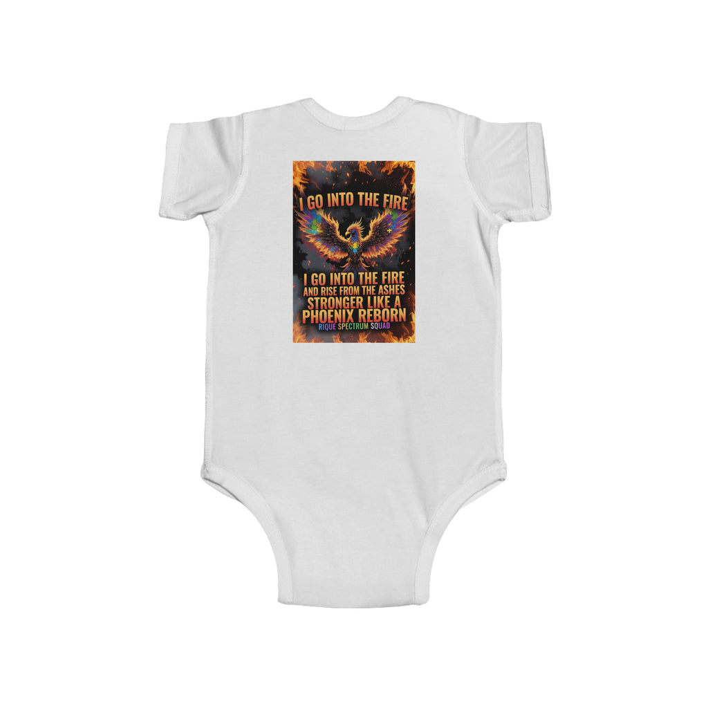Spectrum Squad Infant Fine Jersey Bodysuit — Autism Pride Baby Onesie