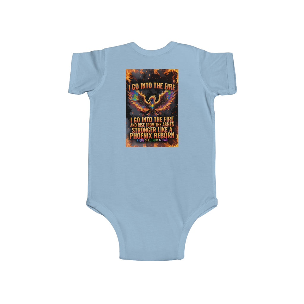 Spectrum Squad Infant Fine Jersey Bodysuit — Autism Pride Baby Onesie