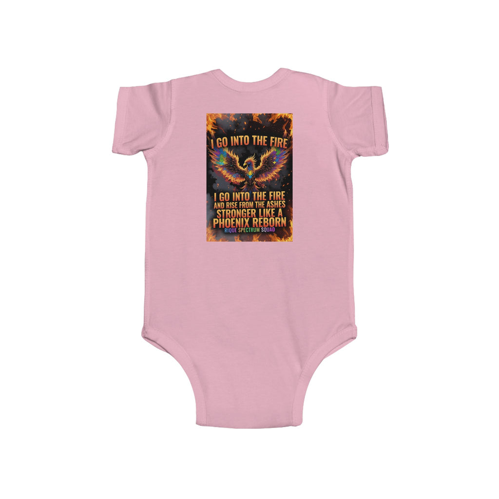 Spectrum Squad Infant Fine Jersey Bodysuit — Autism Pride Baby Onesie