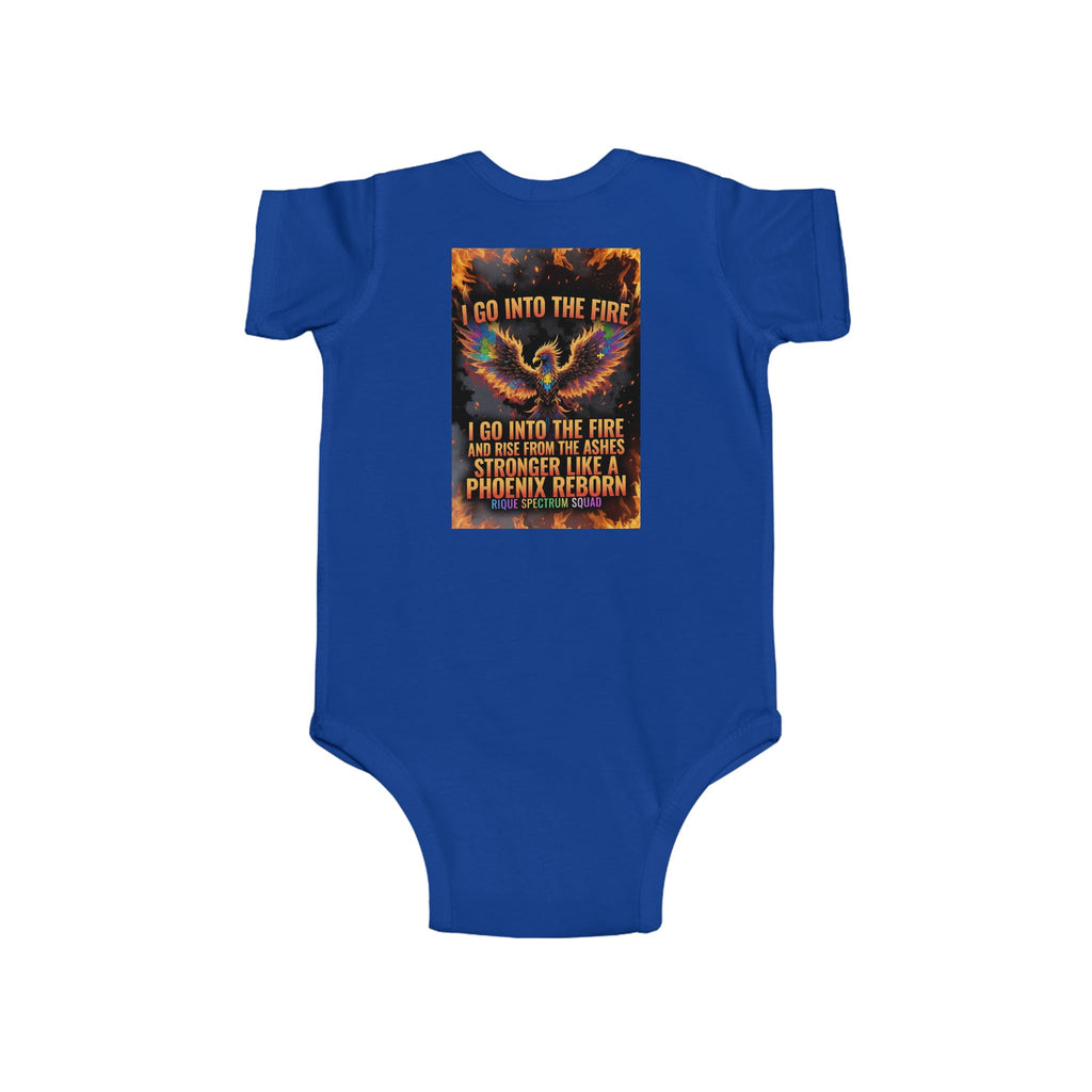 Spectrum Squad Infant Fine Jersey Bodysuit — Autism Pride Baby Onesie