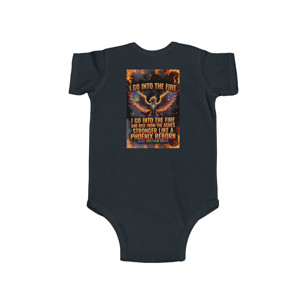 Spectrum Squad Infant Fine Jersey Bodysuit — Autism Pride Baby Onesie