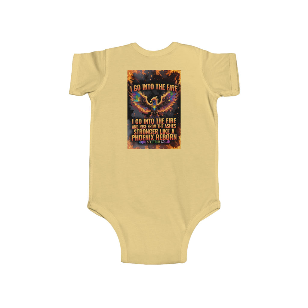 Spectrum Squad Infant Fine Jersey Bodysuit — Autism Pride Baby Onesie