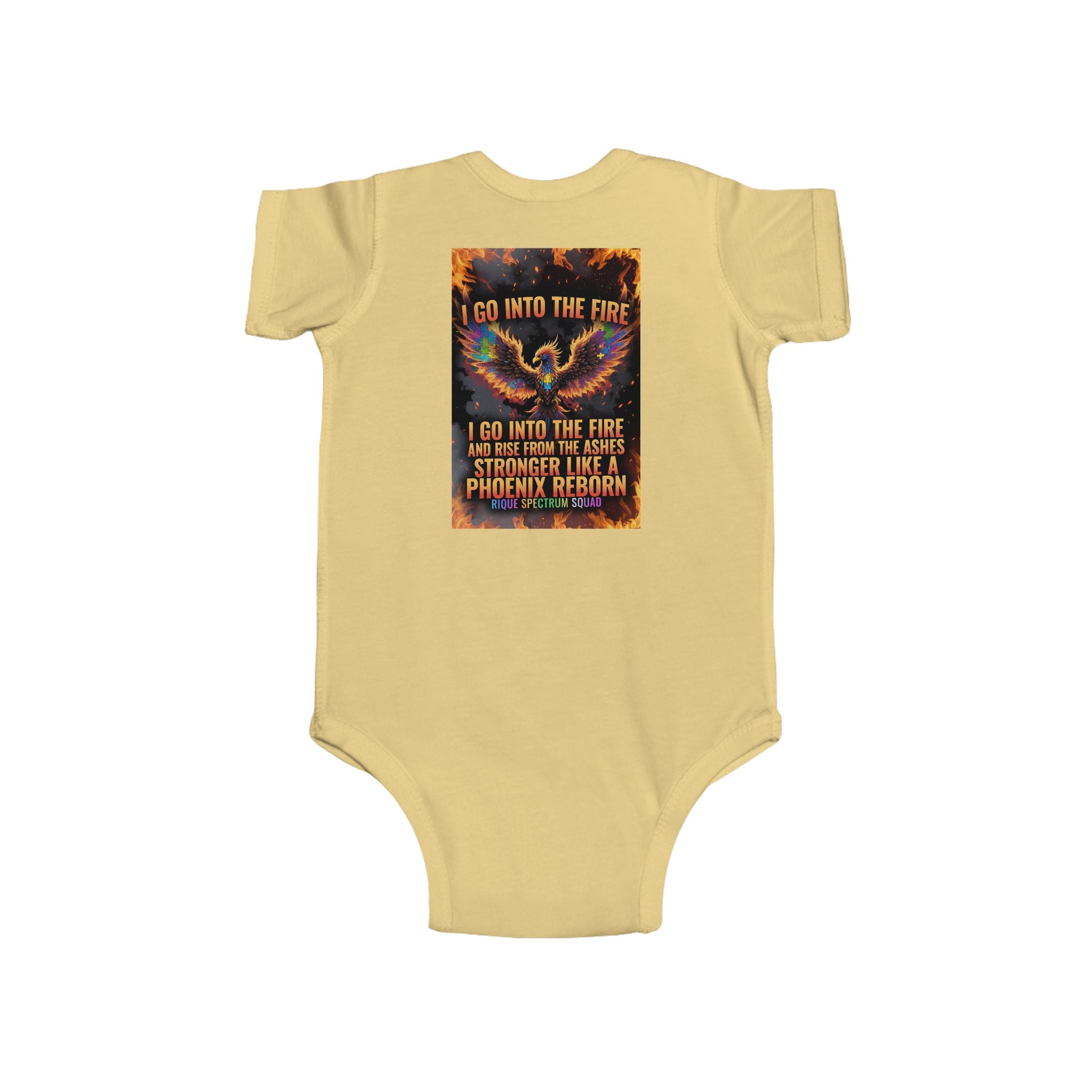 Spectrum Squad Infant Fine Jersey Bodysuit — Autism Pride Baby Onesie