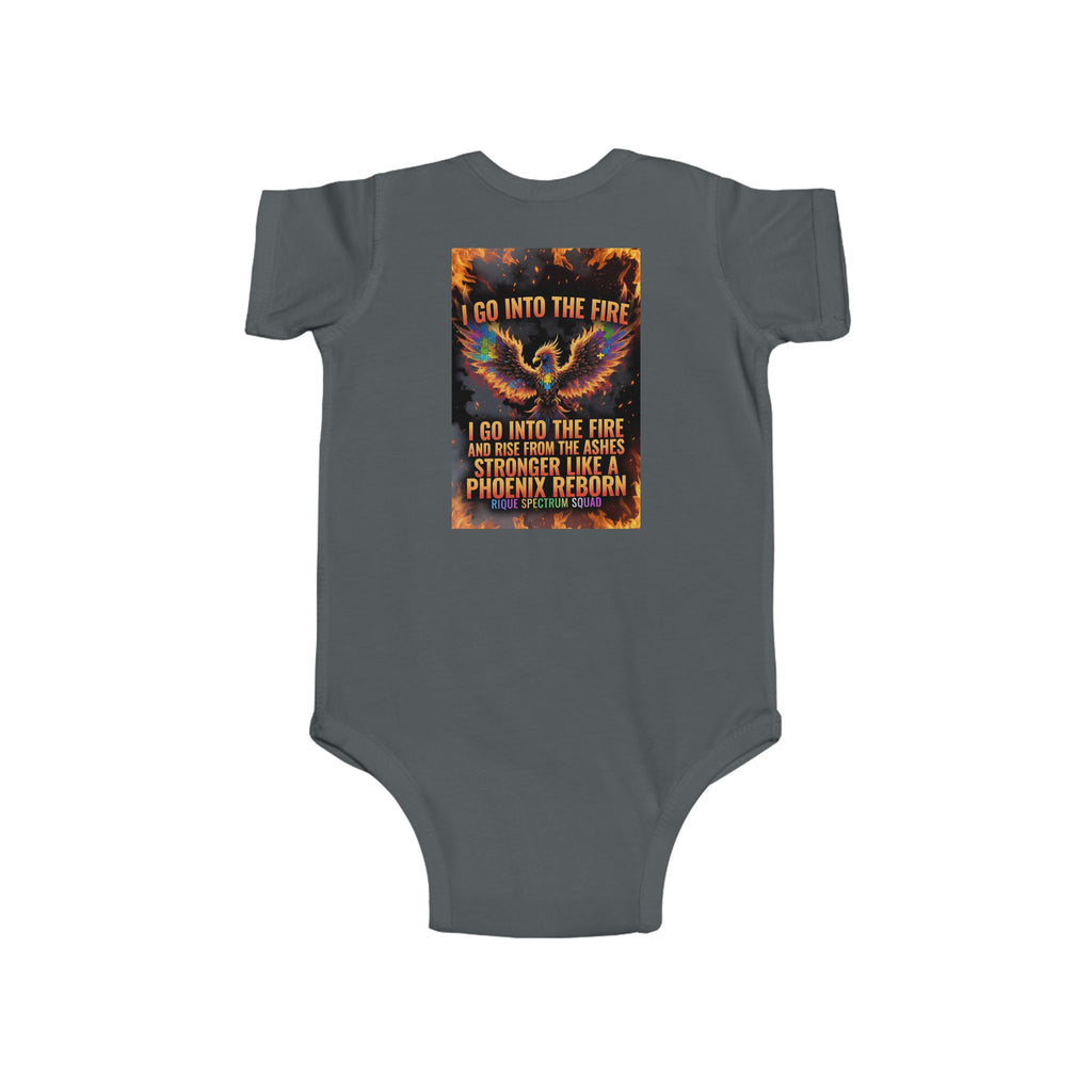 Spectrum Squad Infant Fine Jersey Bodysuit — Autism Pride Baby Onesie