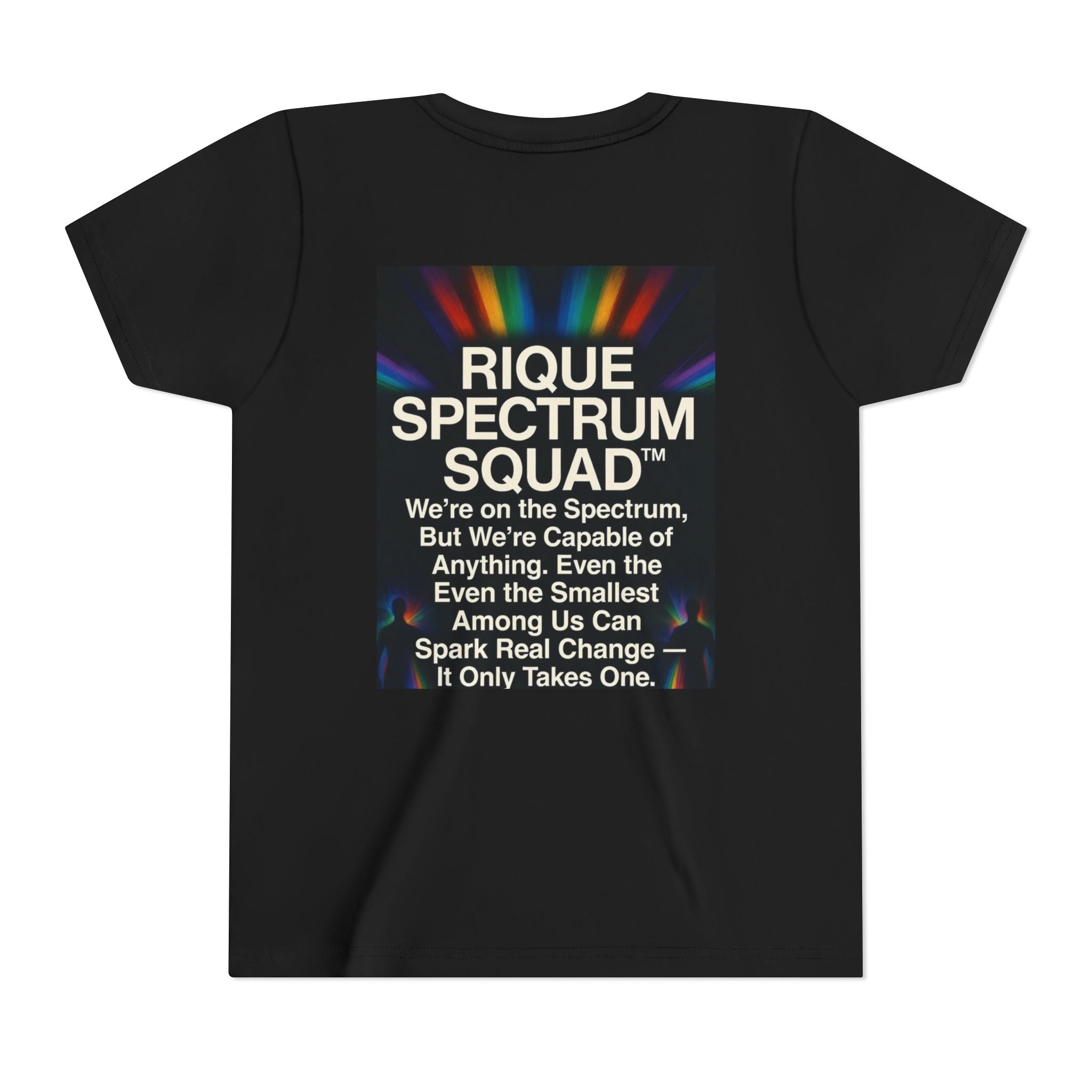 Youth Tee — Inspirational Phoenix 'I Go Into the Fire and Rise from the Ashes Stronger'