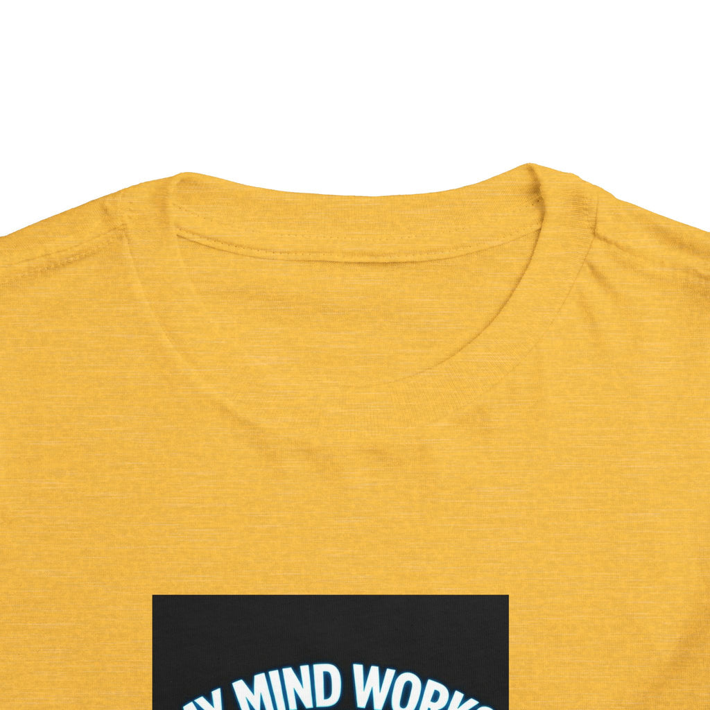 Toddler Tee — "My Mind Works Different" Autism Spectrum Pride Kids Shirt