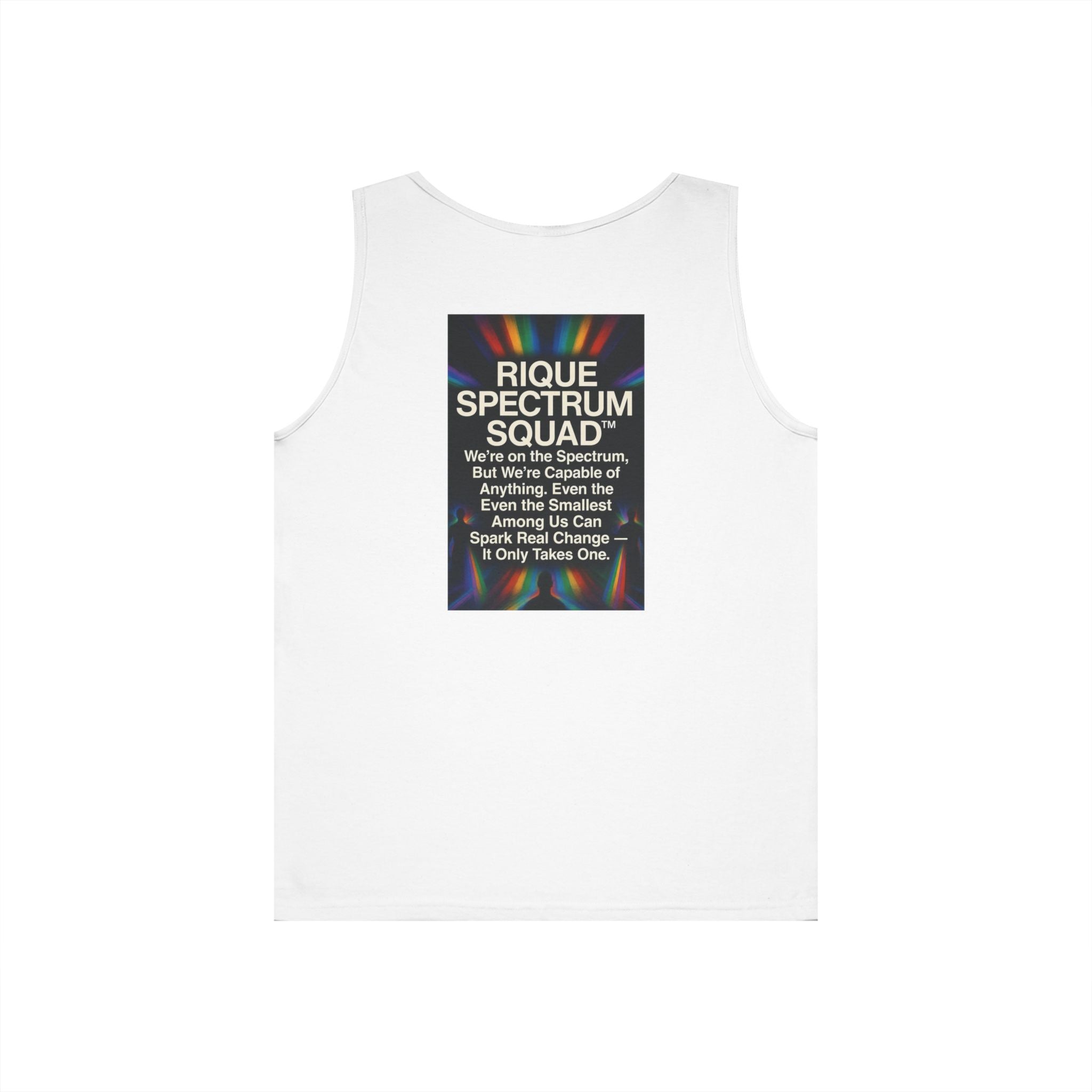 Autistic Pride Campaign Tank – “Proudly Autistic, Wants Change” Political Pride Tank
