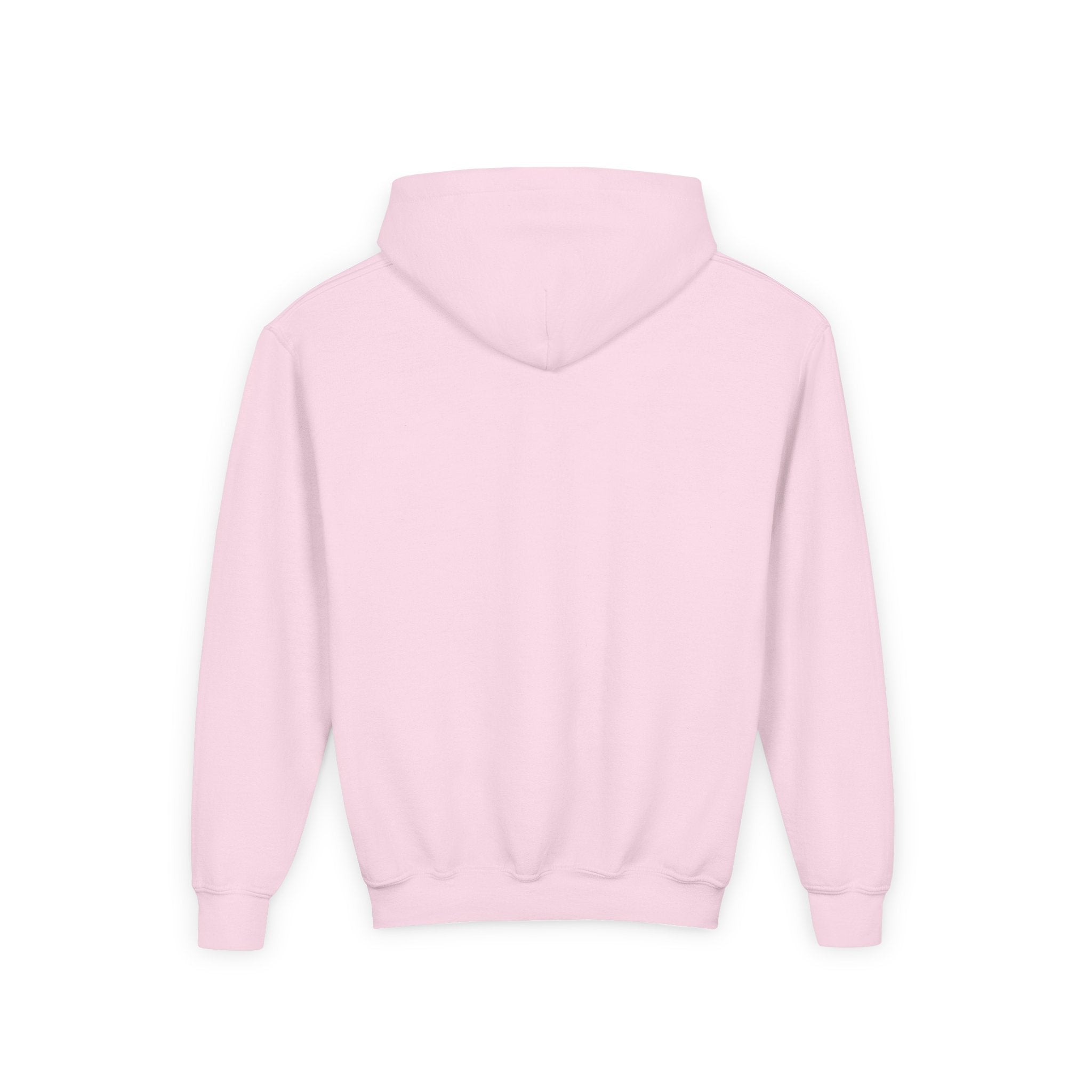 Youth Hoodie — 'Stay Wild, Be Brave' Heart Flame Graphic