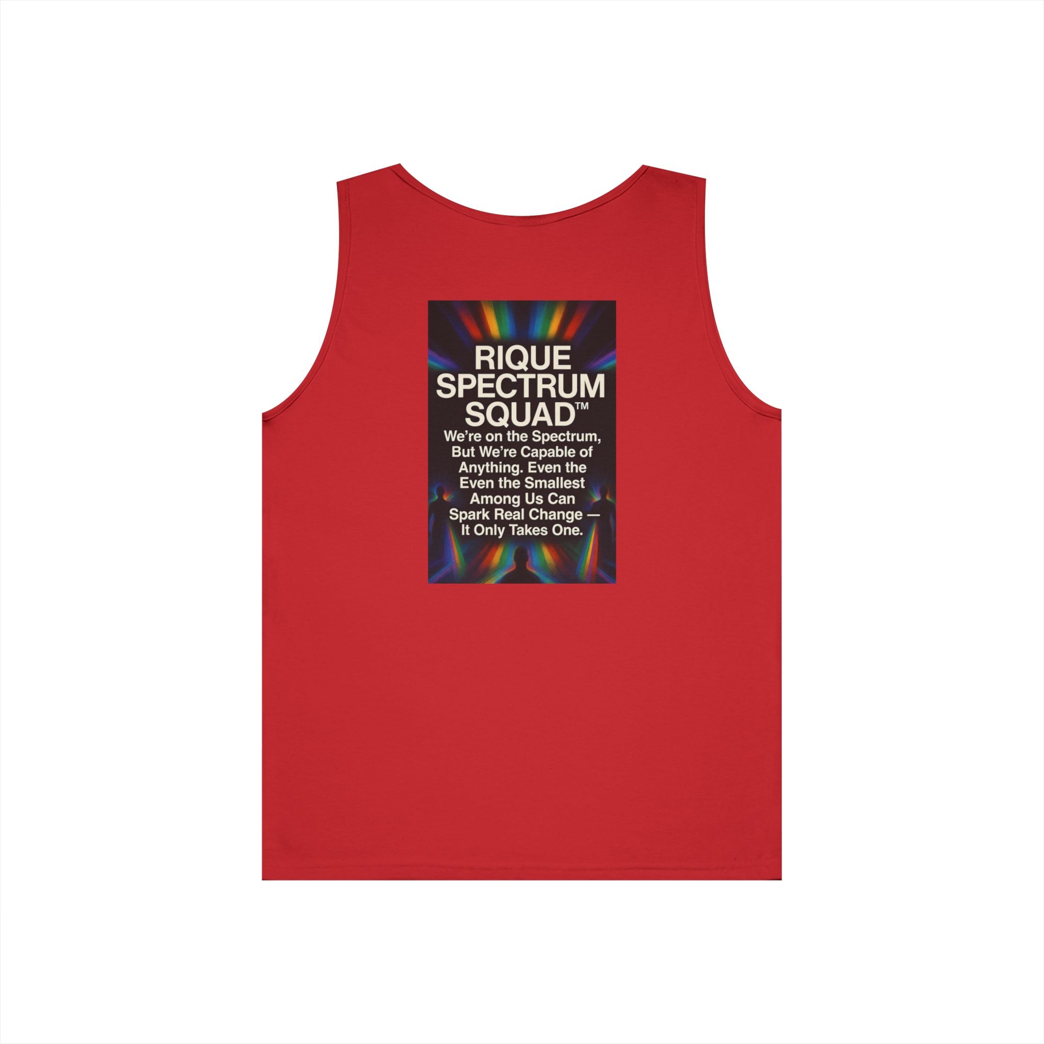 Autistic Pride Campaign Tank – “Proudly Autistic, Wants Change” Political Pride Tank
