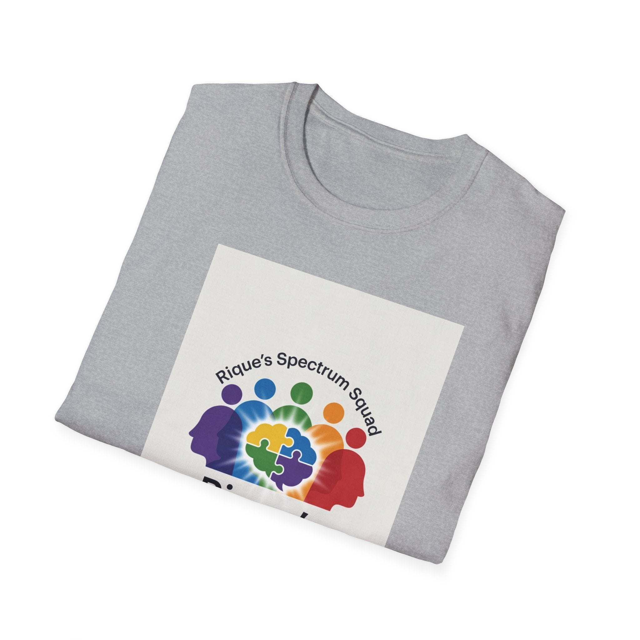 Rique's Spectrum Squad T-Shirt — Rainbow Autism Awareness Tee