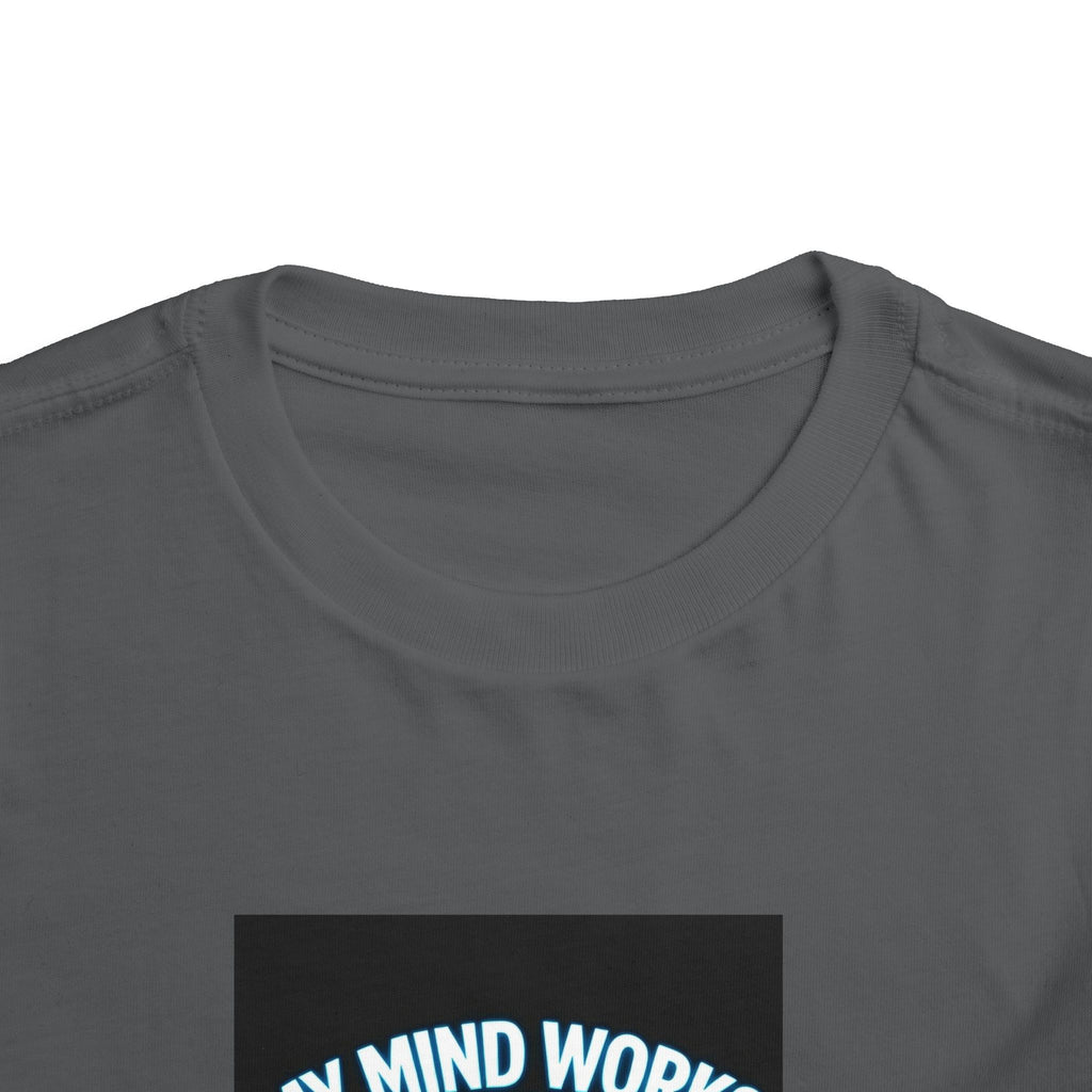 Toddler Tee — "My Mind Works Different" Autism Spectrum Pride Kids Shirt