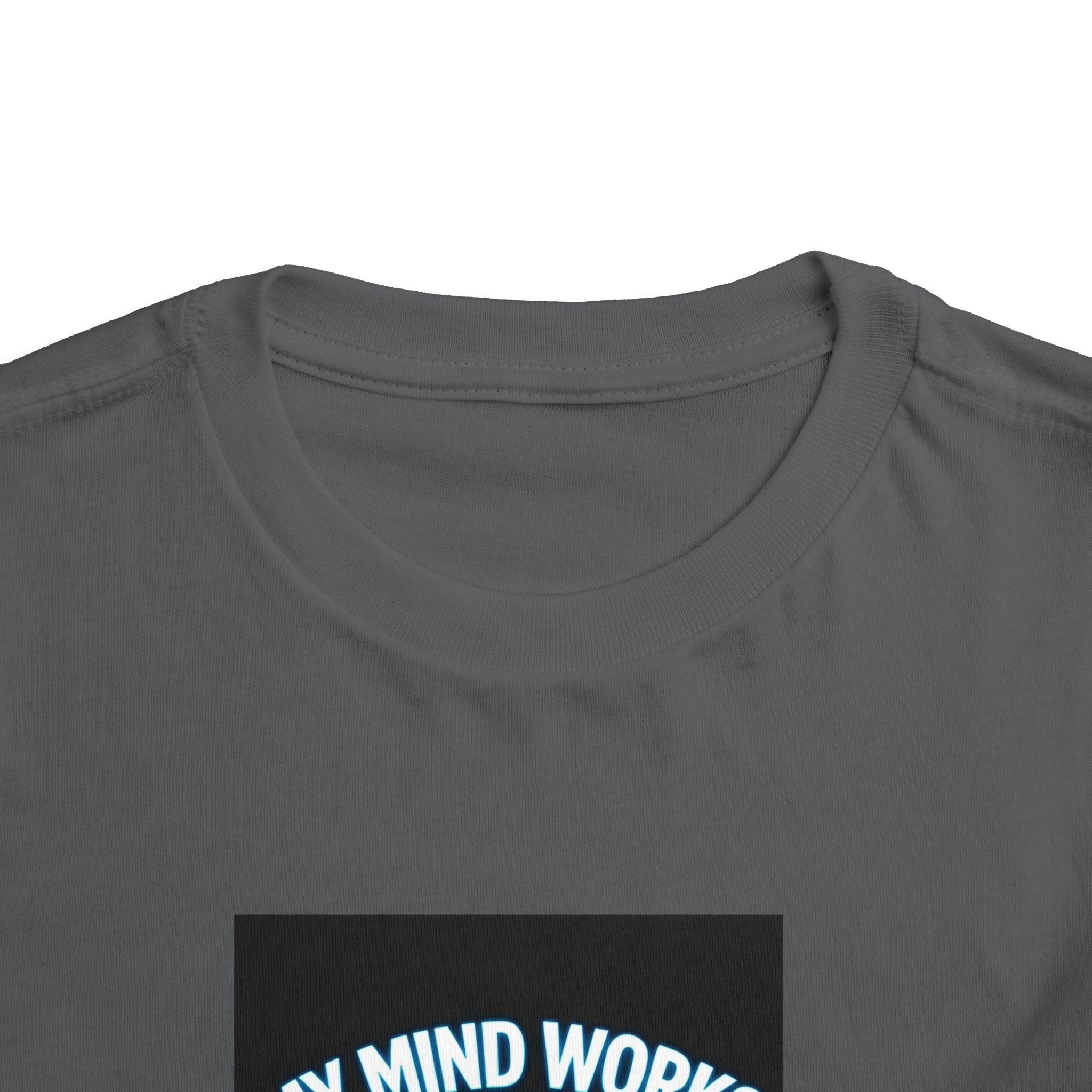 Toddler Tee — "My Mind Works Different" Autism Spectrum Pride Kids Shirt