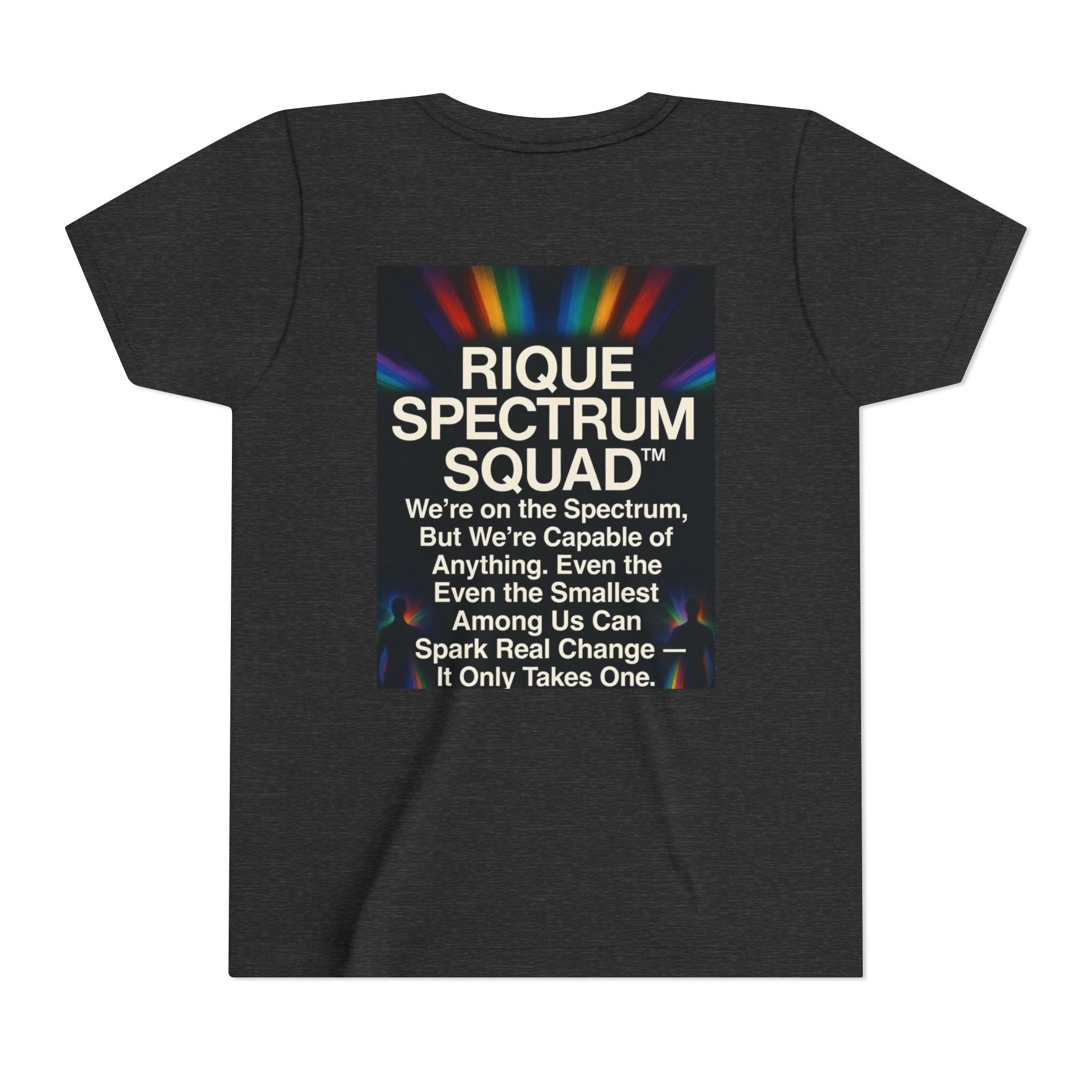 Youth Tee — Inspirational Phoenix 'I Go Into the Fire and Rise from the Ashes Stronger'