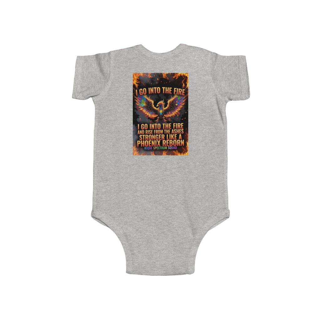 Spectrum Squad Infant Fine Jersey Bodysuit — Autism Pride Baby Onesie