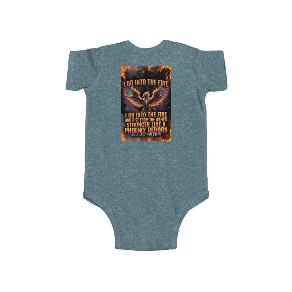 Spectrum Squad Infant Fine Jersey Bodysuit — Autism Pride Baby Onesie