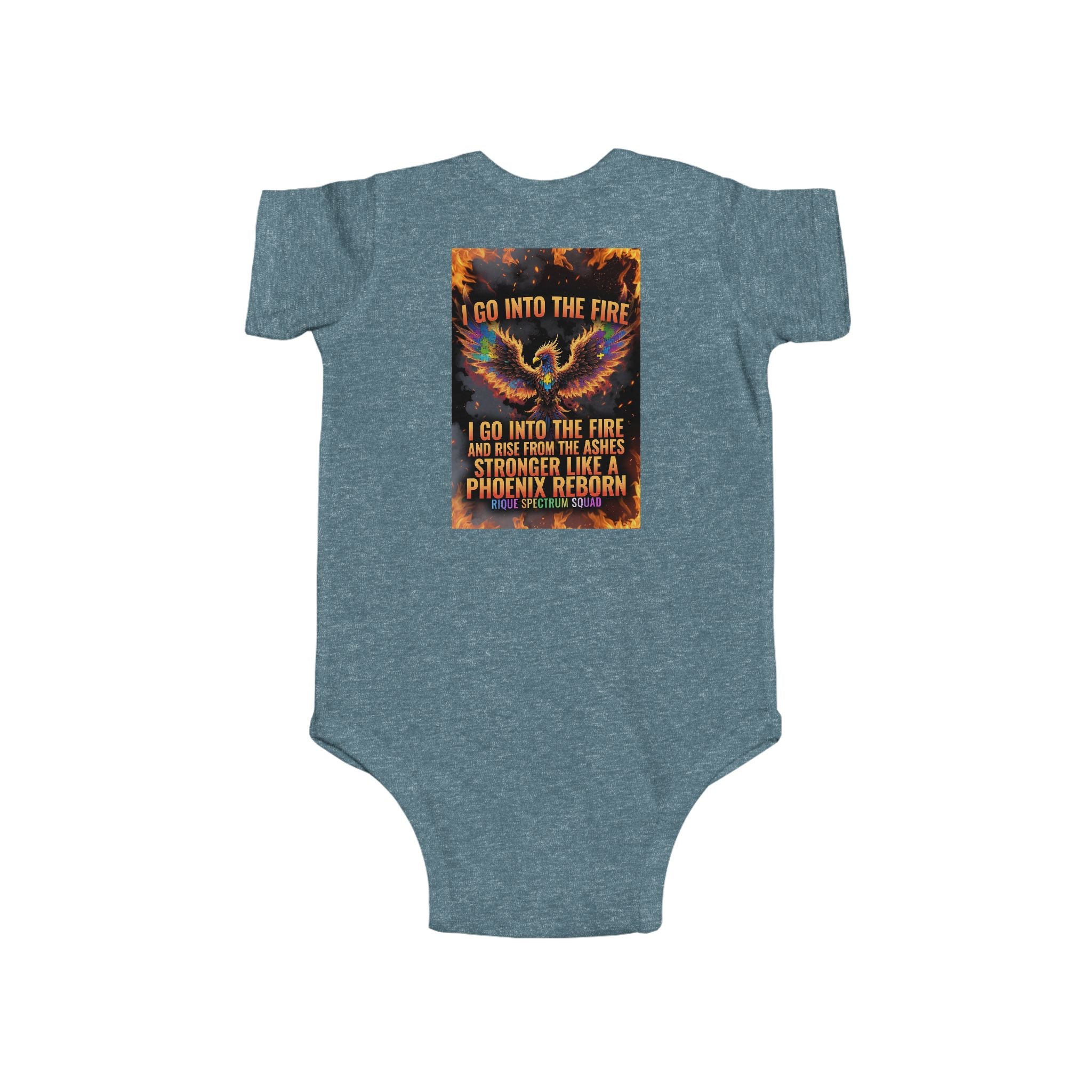 Spectrum Squad Infant Fine Jersey Bodysuit — Autism Pride Baby Onesie