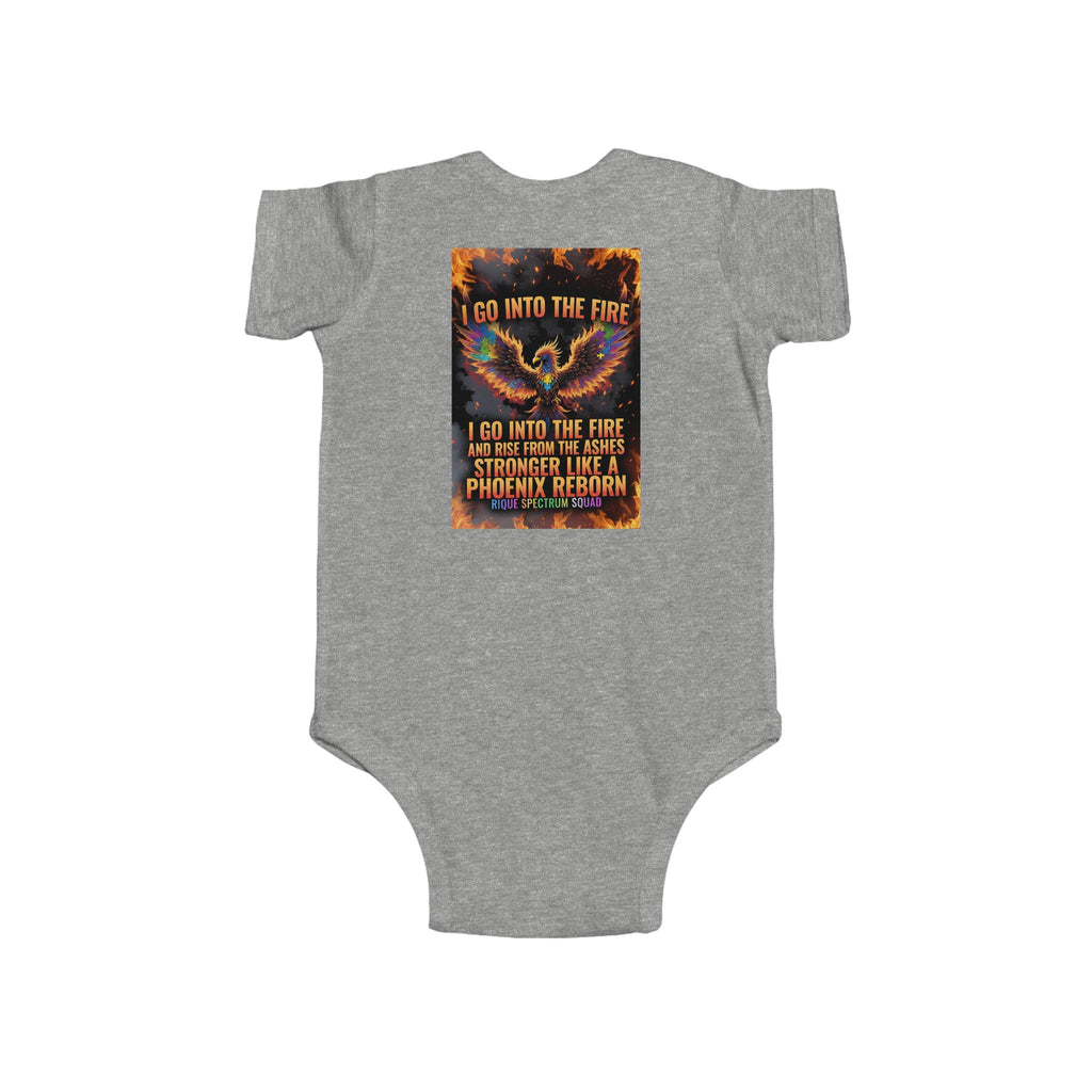 Spectrum Squad Infant Fine Jersey Bodysuit — Autism Pride Baby Onesie