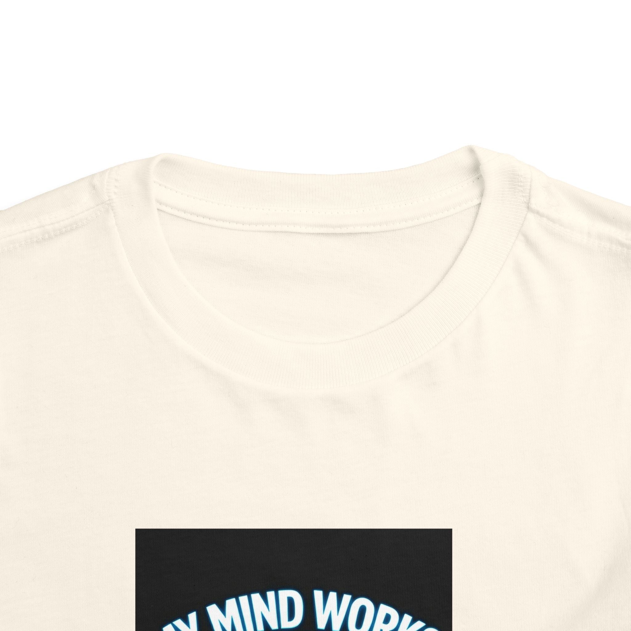 Toddler Tee — "My Mind Works Different" Autism Spectrum Pride Kids Shirt