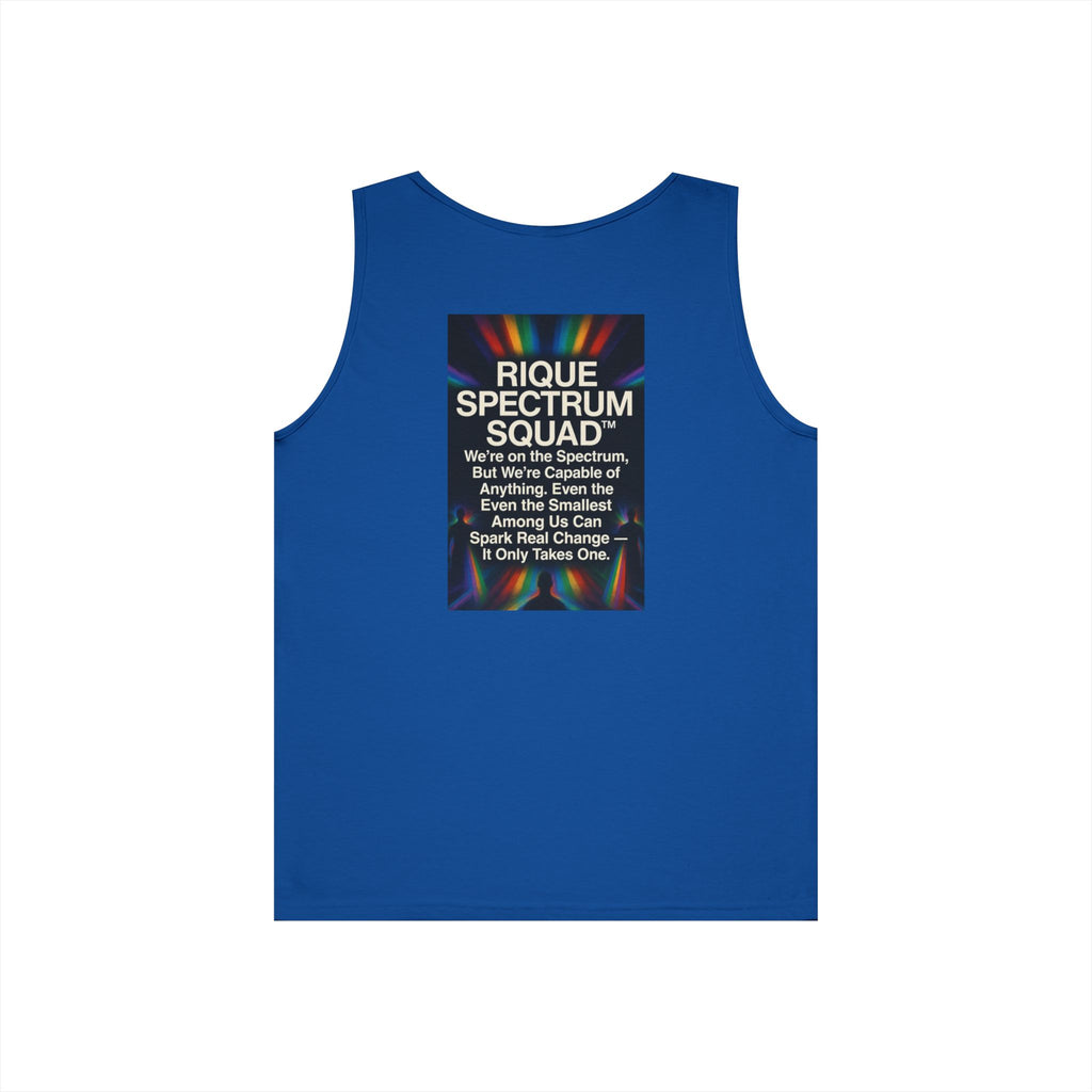 Autistic Pride Campaign Tank – “Proudly Autistic, Wants Change” Political Pride Tank