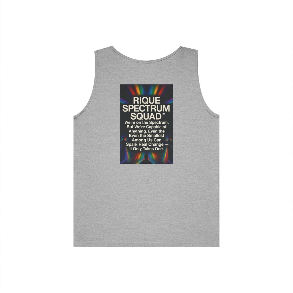 Autistic Pride Campaign Tank – “Proudly Autistic, Wants Change” Political Pride Tank