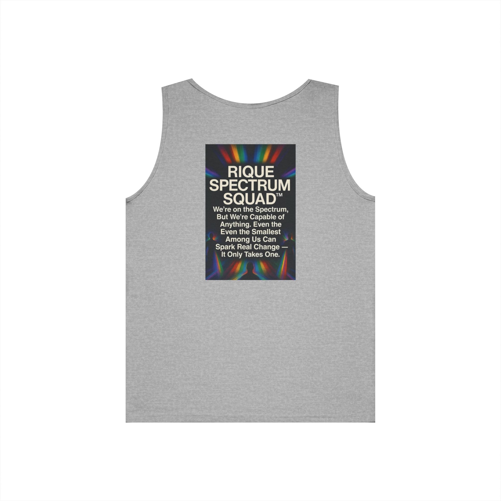 Autistic Pride Campaign Tank – “Proudly Autistic, Wants Change” Political Pride Tank