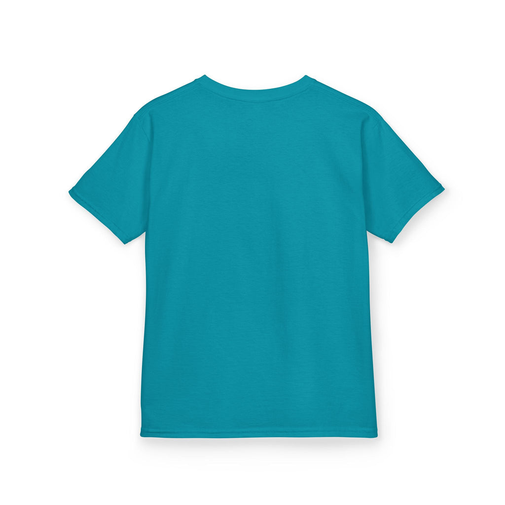 Kids Spectrum Squad Tee — "I Go Into The Fire" Phoenix Resilience Shirt