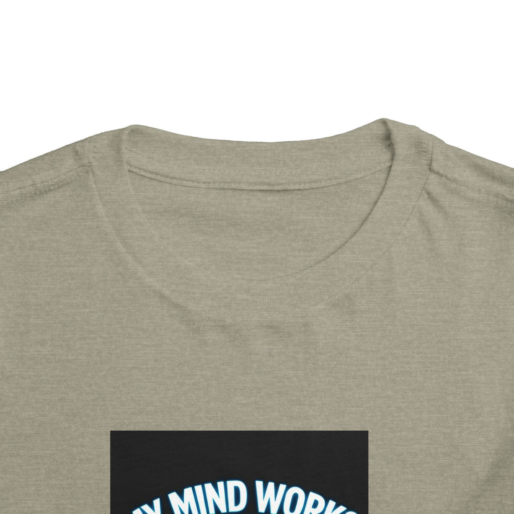 Toddler Tee — "My Mind Works Different" Autism Spectrum Pride Kids Shirt