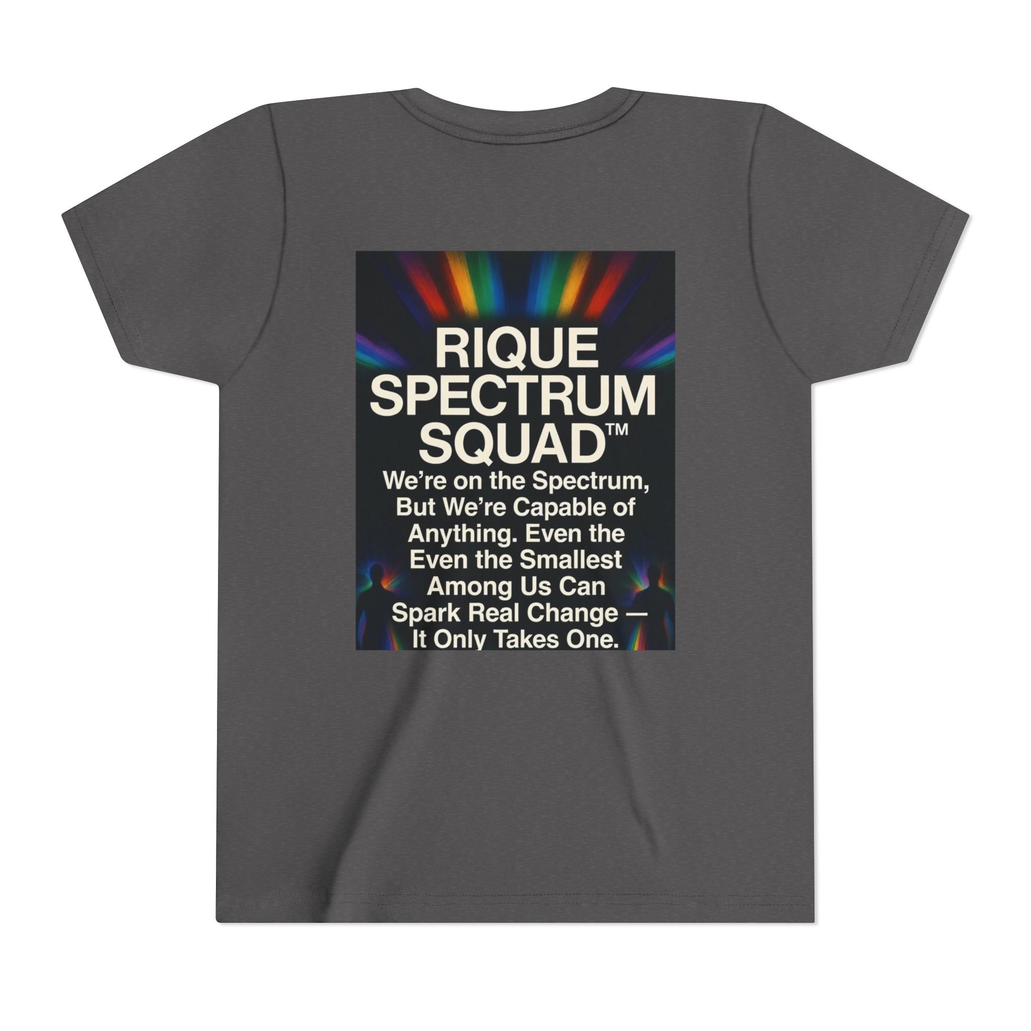 Youth Tee — Inspirational Phoenix 'I Go Into the Fire and Rise from the Ashes Stronger'