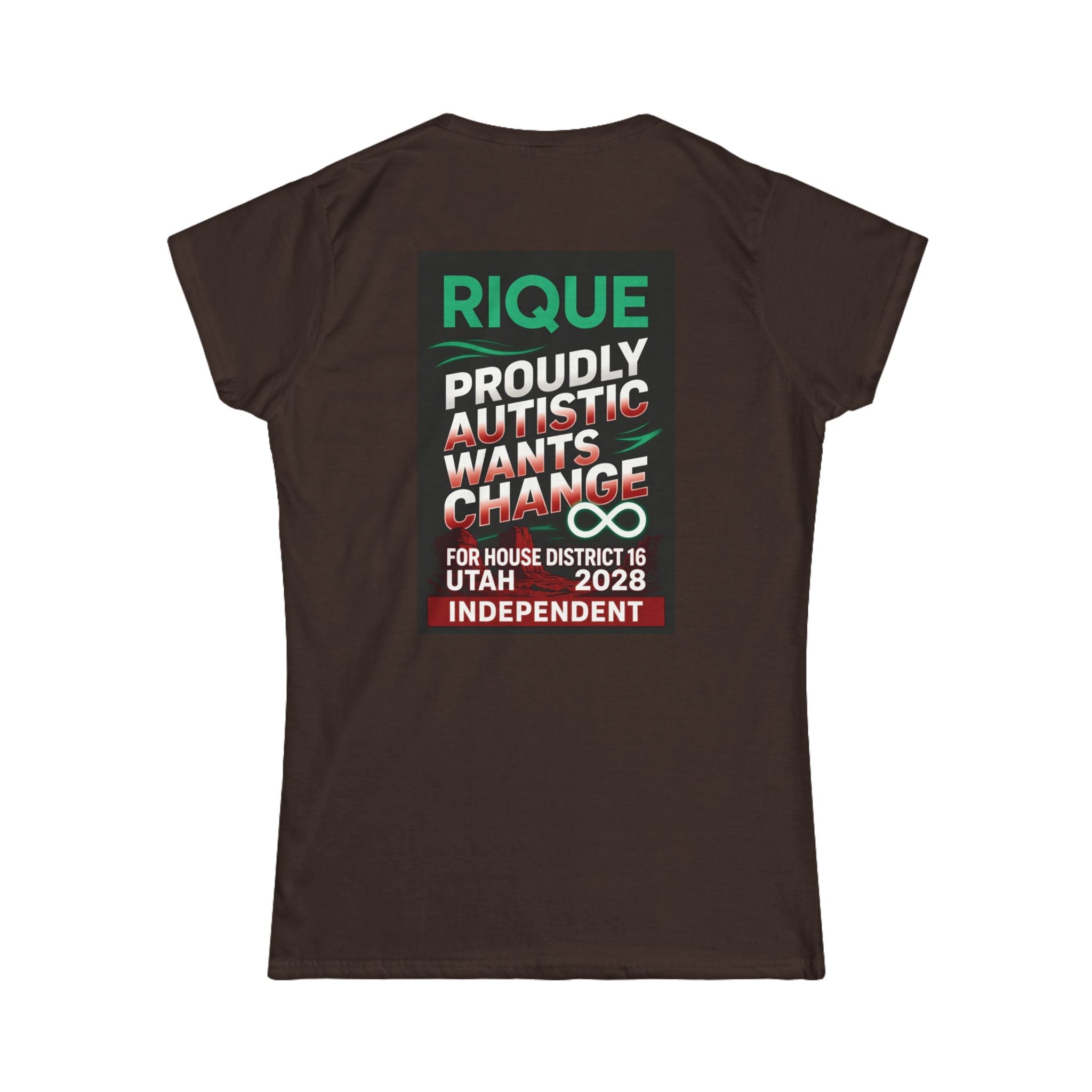 Autistic Pride Tee — 'autstic' Graphic