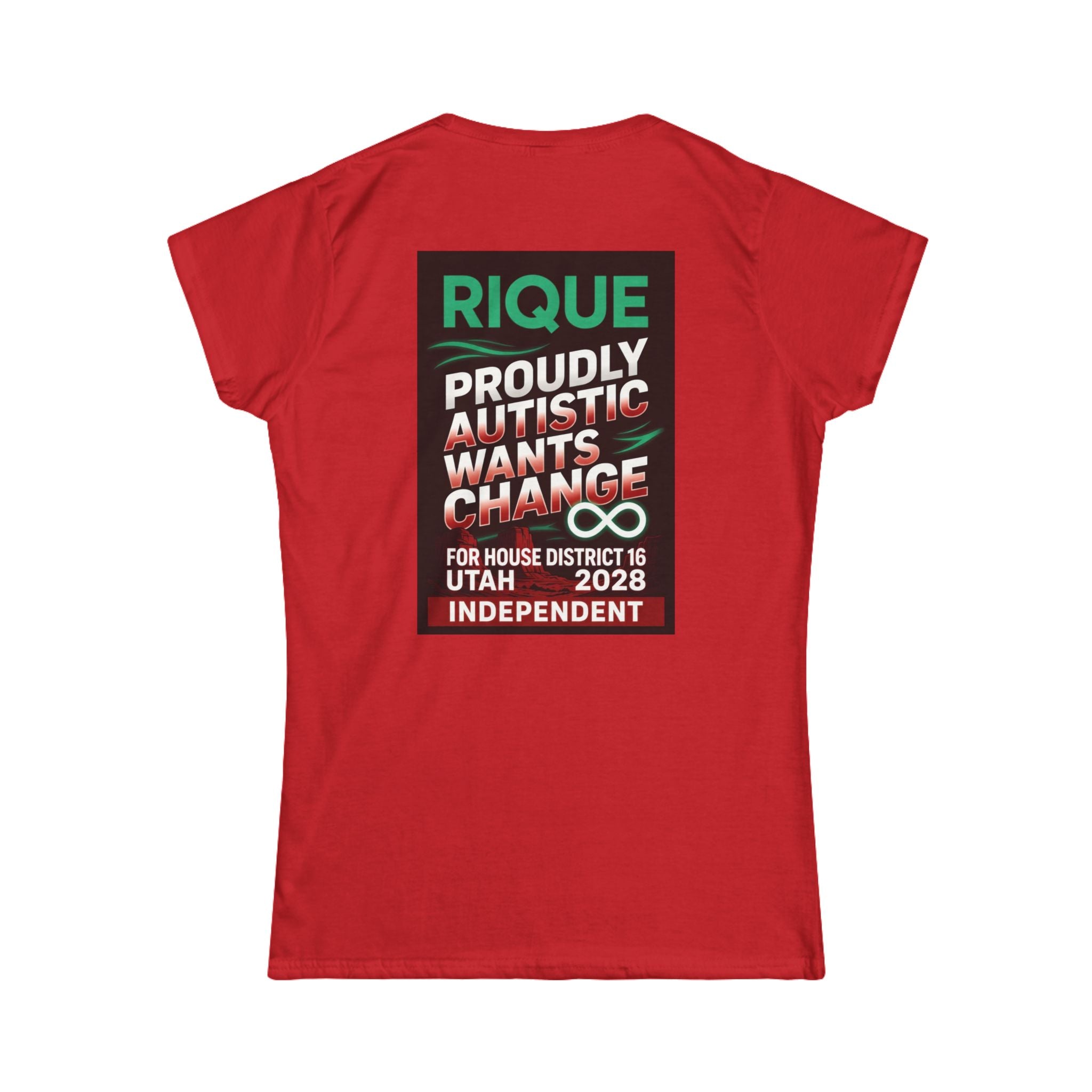 Autistic Pride Tee — 'autstic' Graphic