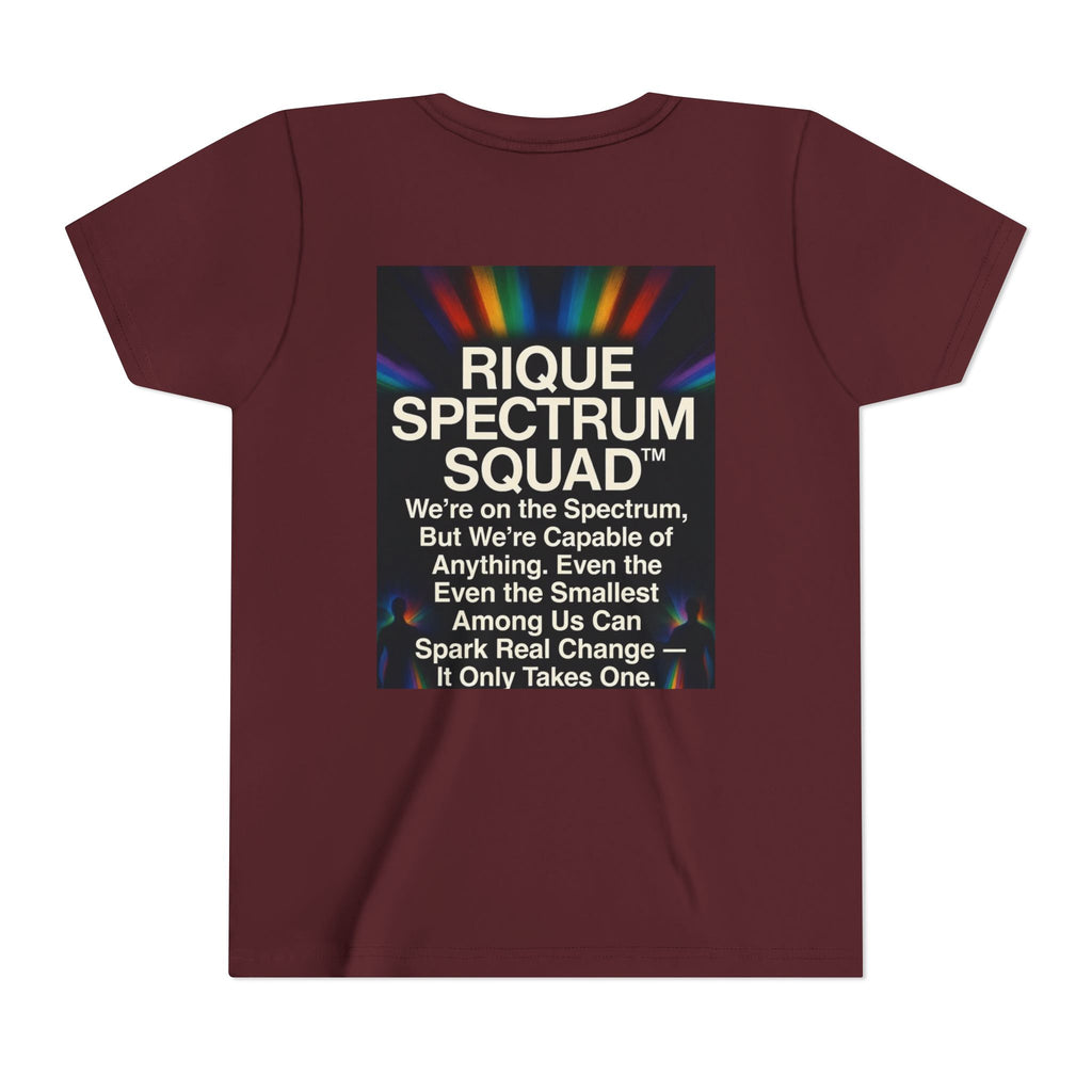 Youth Tee — Inspirational Phoenix 'I Go Into the Fire and Rise from the Ashes Stronger'
