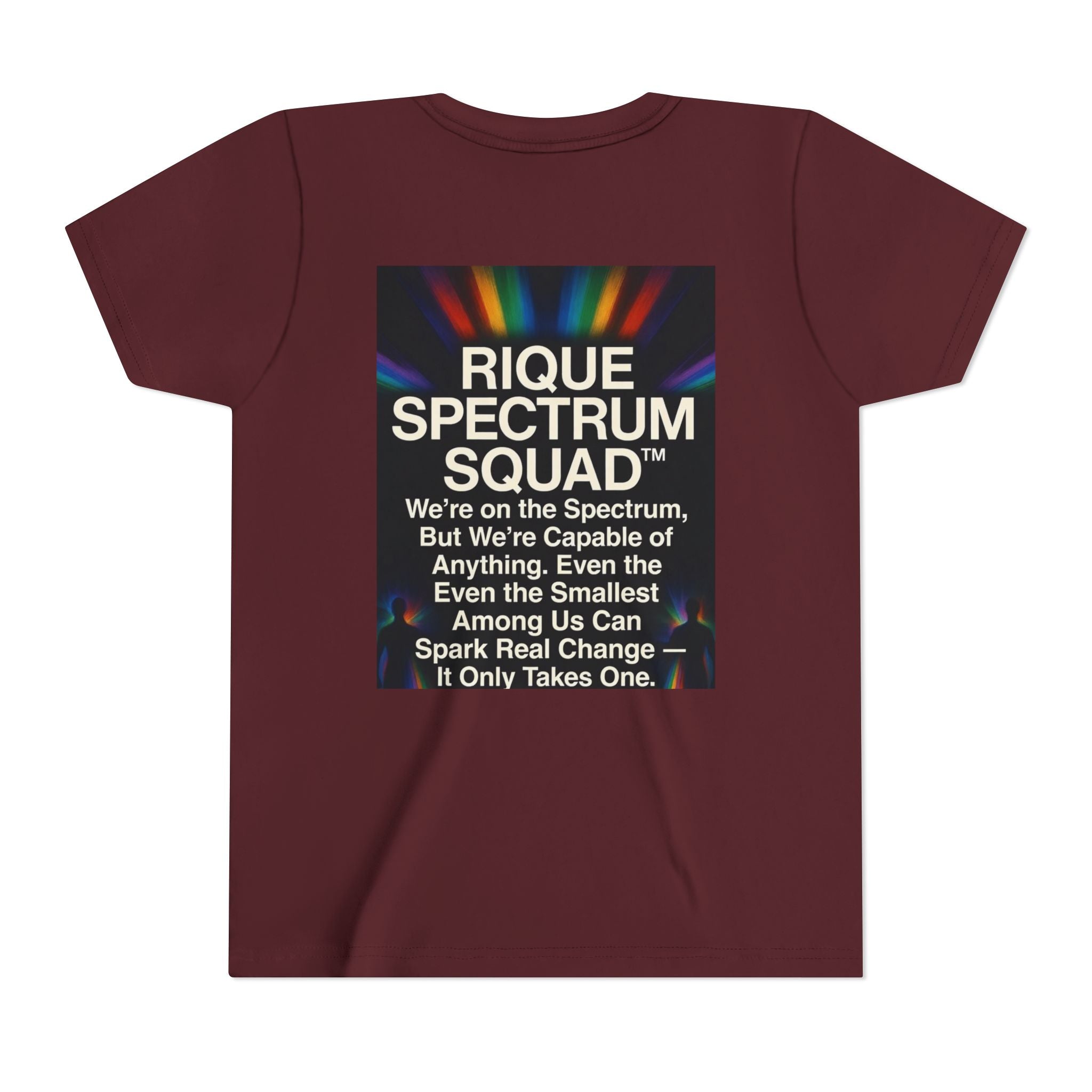 Youth Tee — Inspirational Phoenix 'I Go Into the Fire and Rise from the Ashes Stronger'