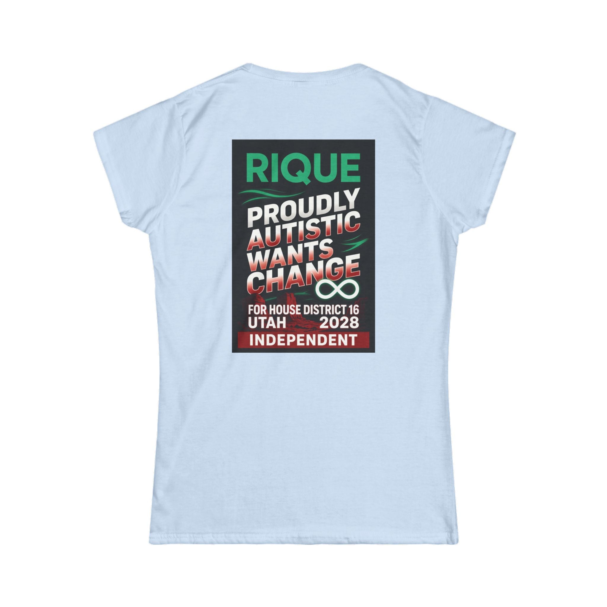 Autistic Pride Tee — 'autstic' Graphic