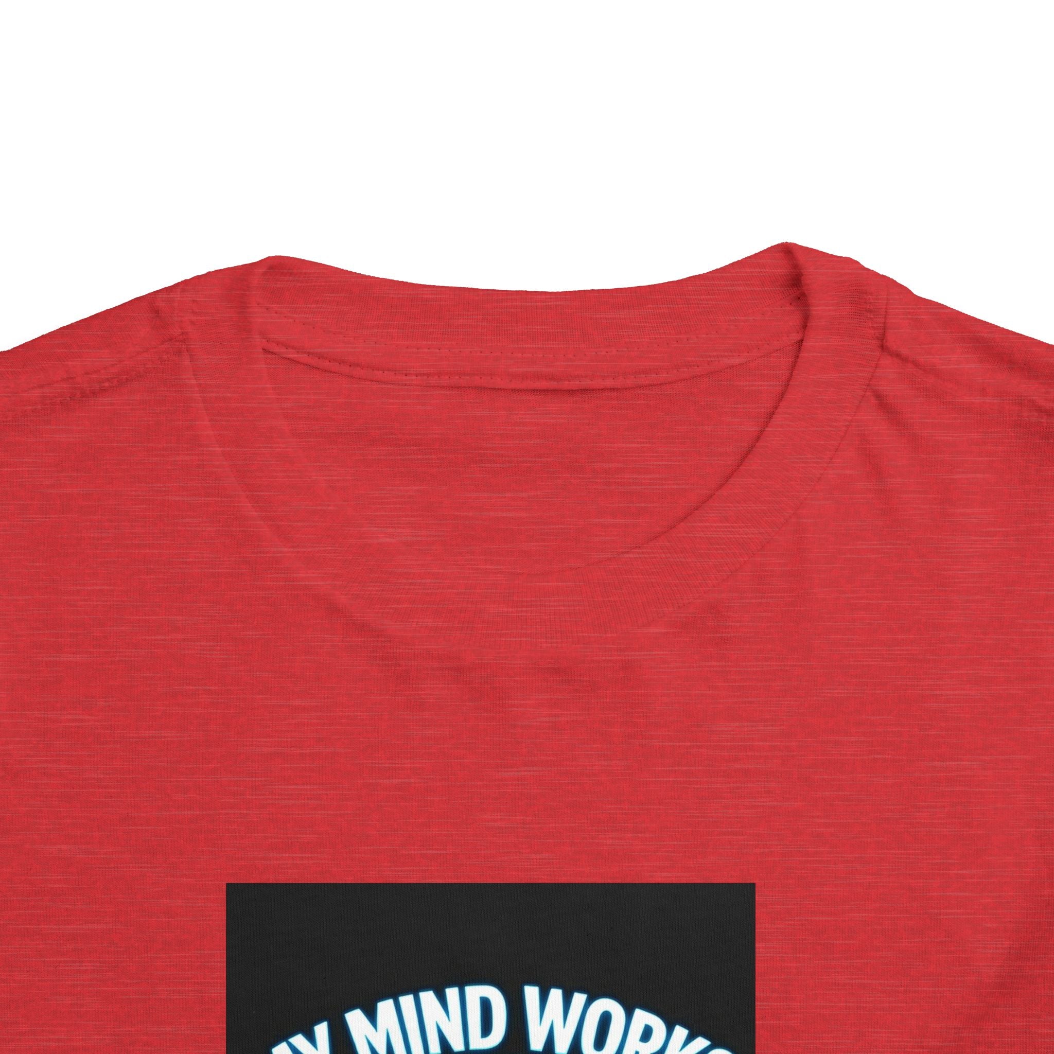 Toddler Tee — "My Mind Works Different" Autism Spectrum Pride Kids Shirt