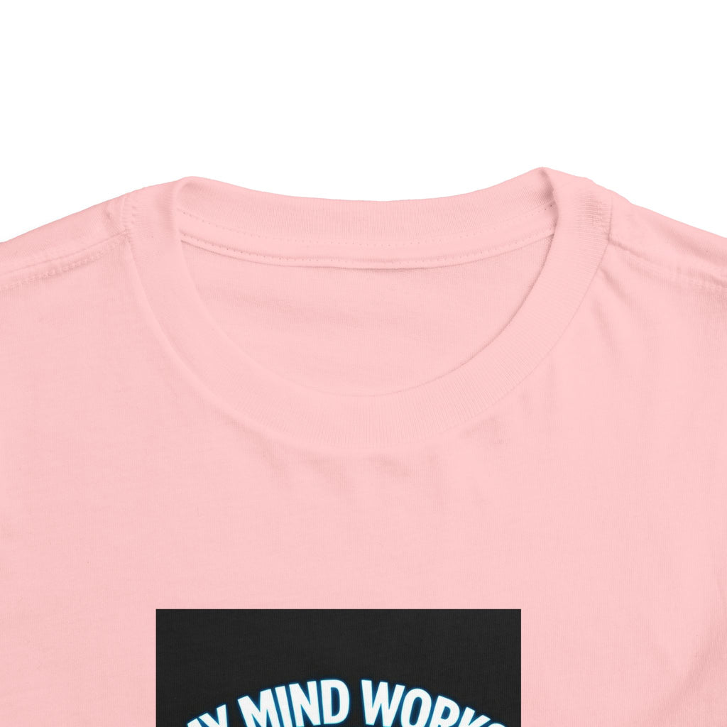 Toddler Tee — "My Mind Works Different" Autism Spectrum Pride Kids Shirt
