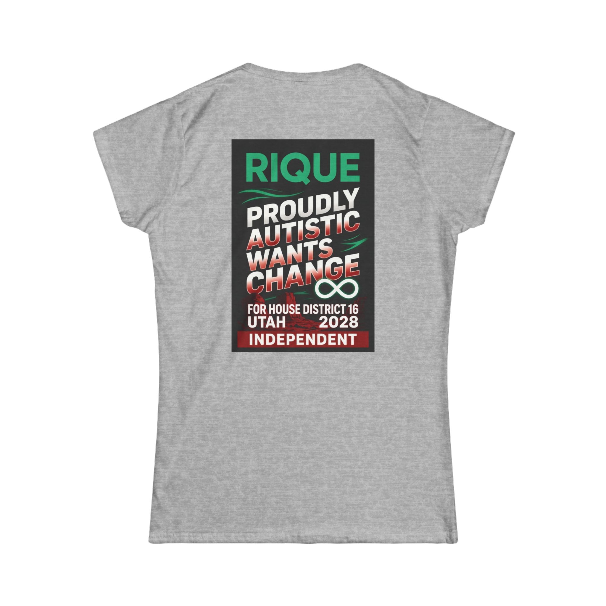 Autistic Pride Tee — 'autstic' Graphic