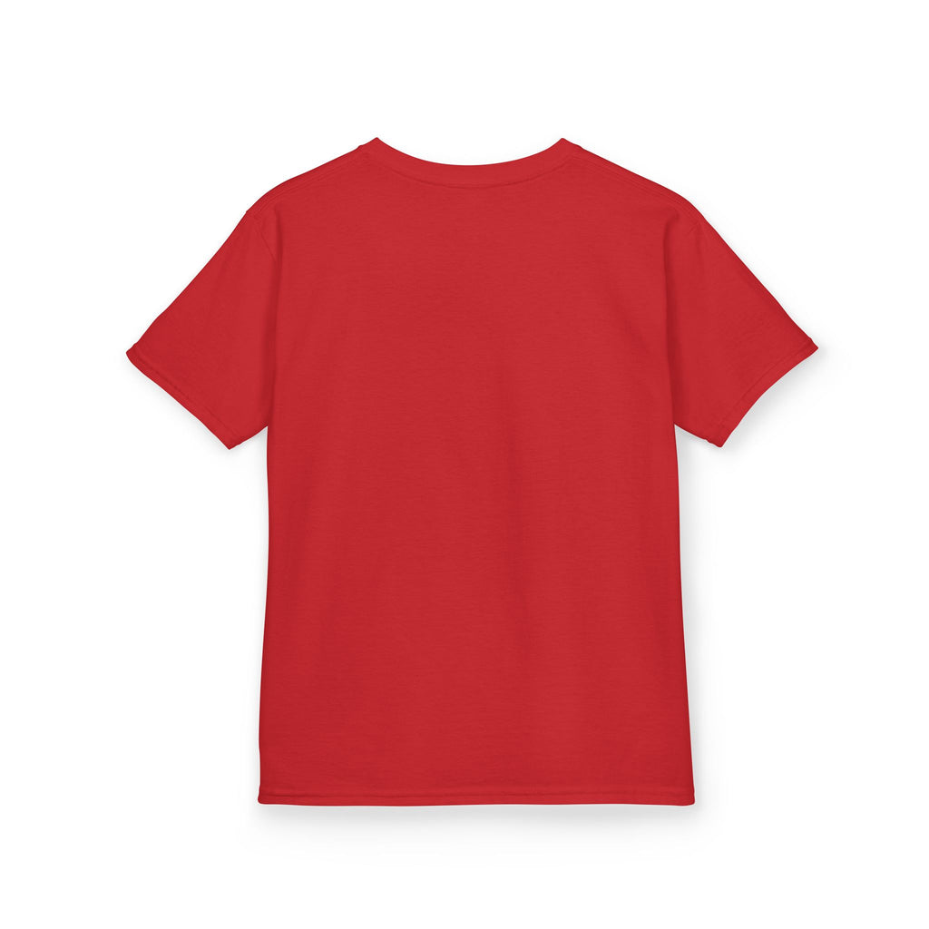 Kids Spectrum Squad Tee — "I Go Into The Fire" Phoenix Resilience Shirt
