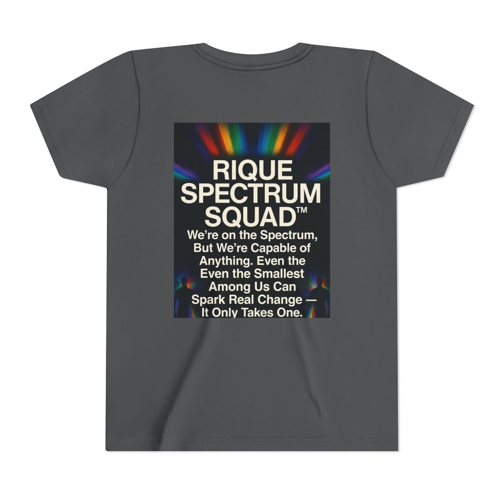 Youth Tee — Inspirational Phoenix 'I Go Into the Fire and Rise from the Ashes Stronger'