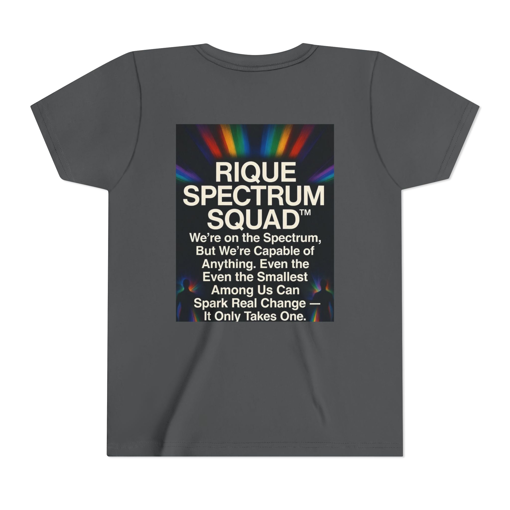 Youth Tee — Inspirational Phoenix 'I Go Into the Fire and Rise from the Ashes Stronger'