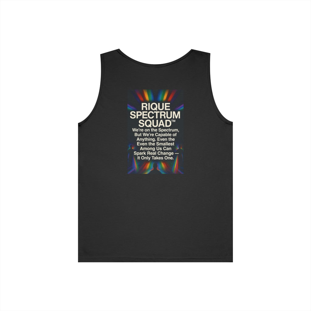 Autistic Pride Campaign Tank – “Proudly Autistic, Wants Change” Political Pride Tank