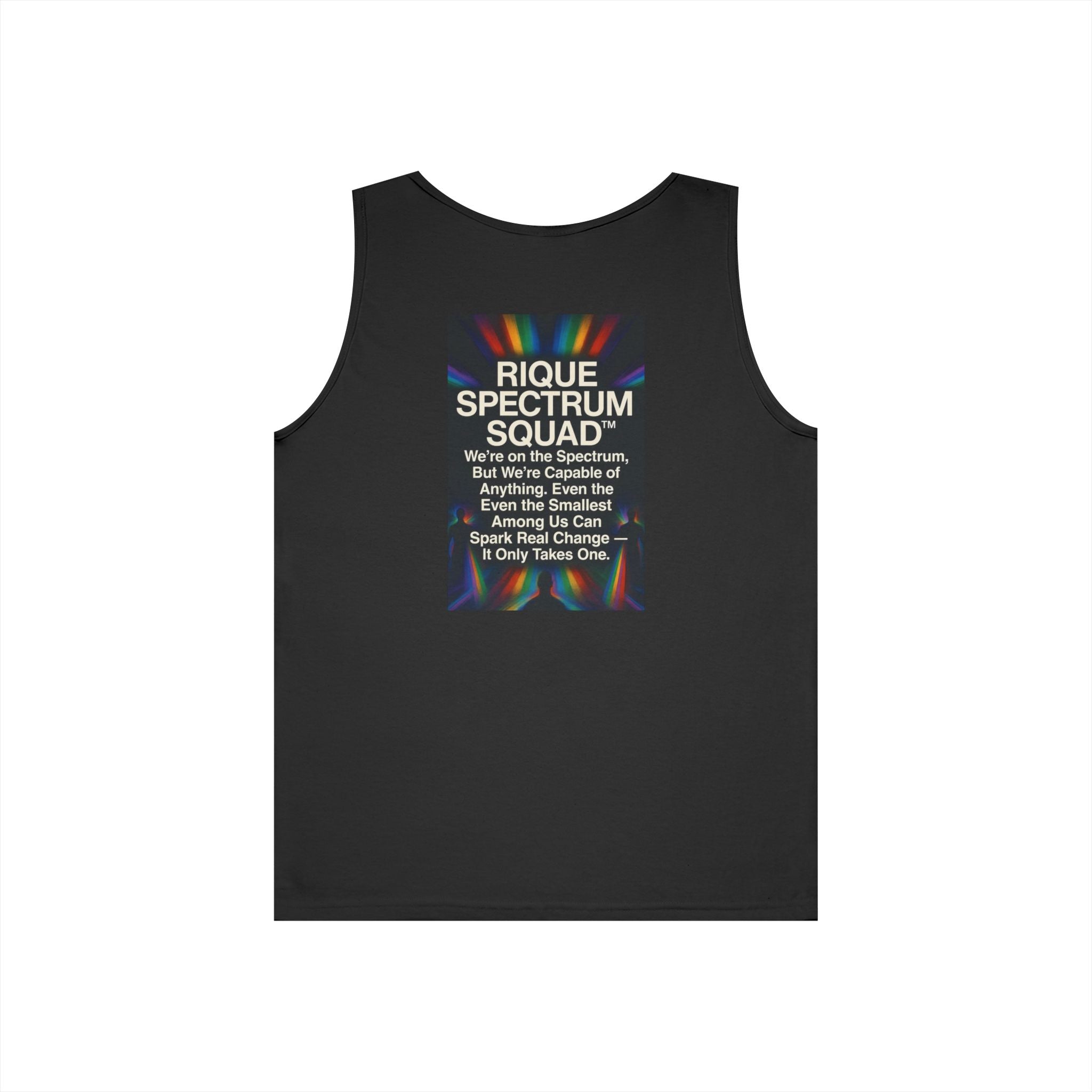 Autistic Pride Campaign Tank – “Proudly Autistic, Wants Change” Political Pride Tank