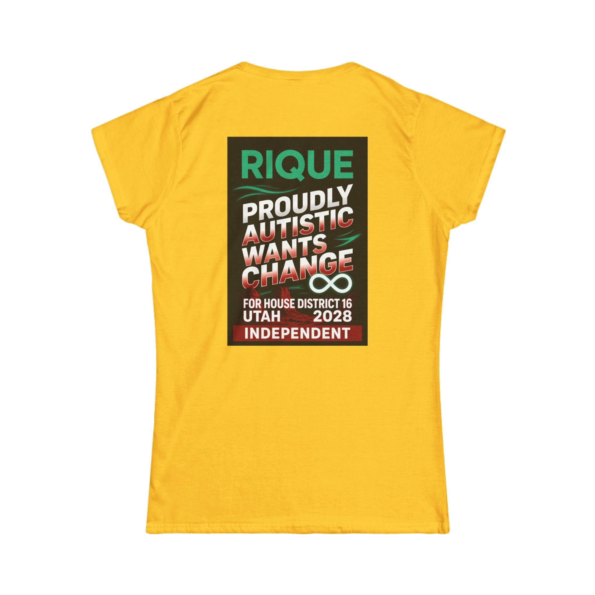 Autistic Pride Tee — 'autstic' Graphic