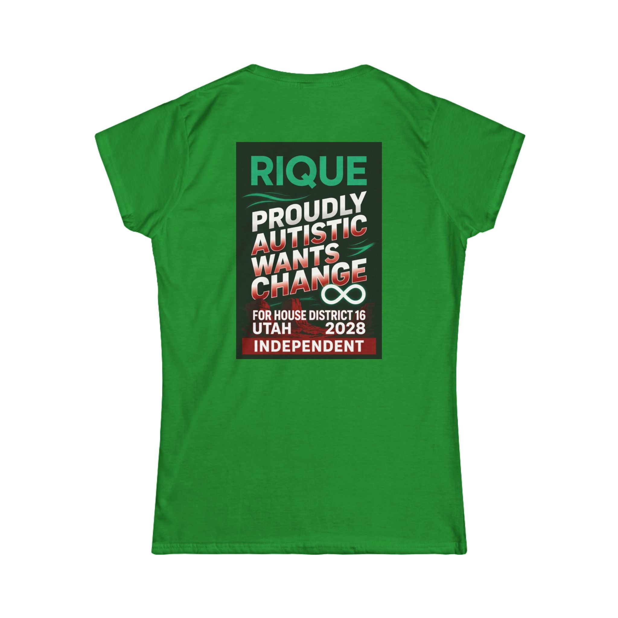 Autistic Pride Tee — 'autstic' Graphic