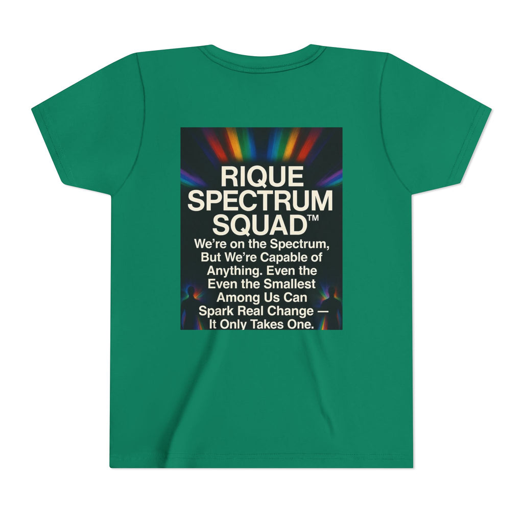 Youth Tee — Inspirational Phoenix 'I Go Into the Fire and Rise from the Ashes Stronger'