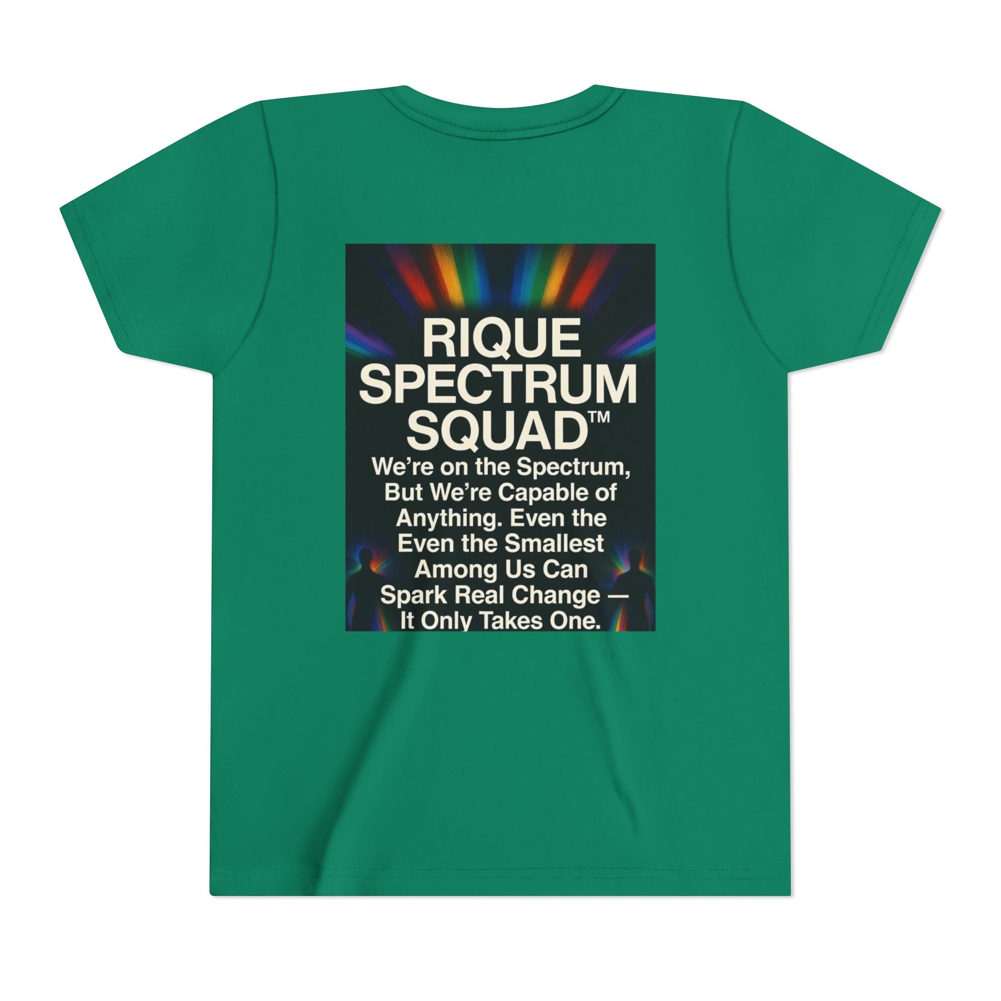 Youth Tee — Inspirational Phoenix 'I Go Into the Fire and Rise from the Ashes Stronger'