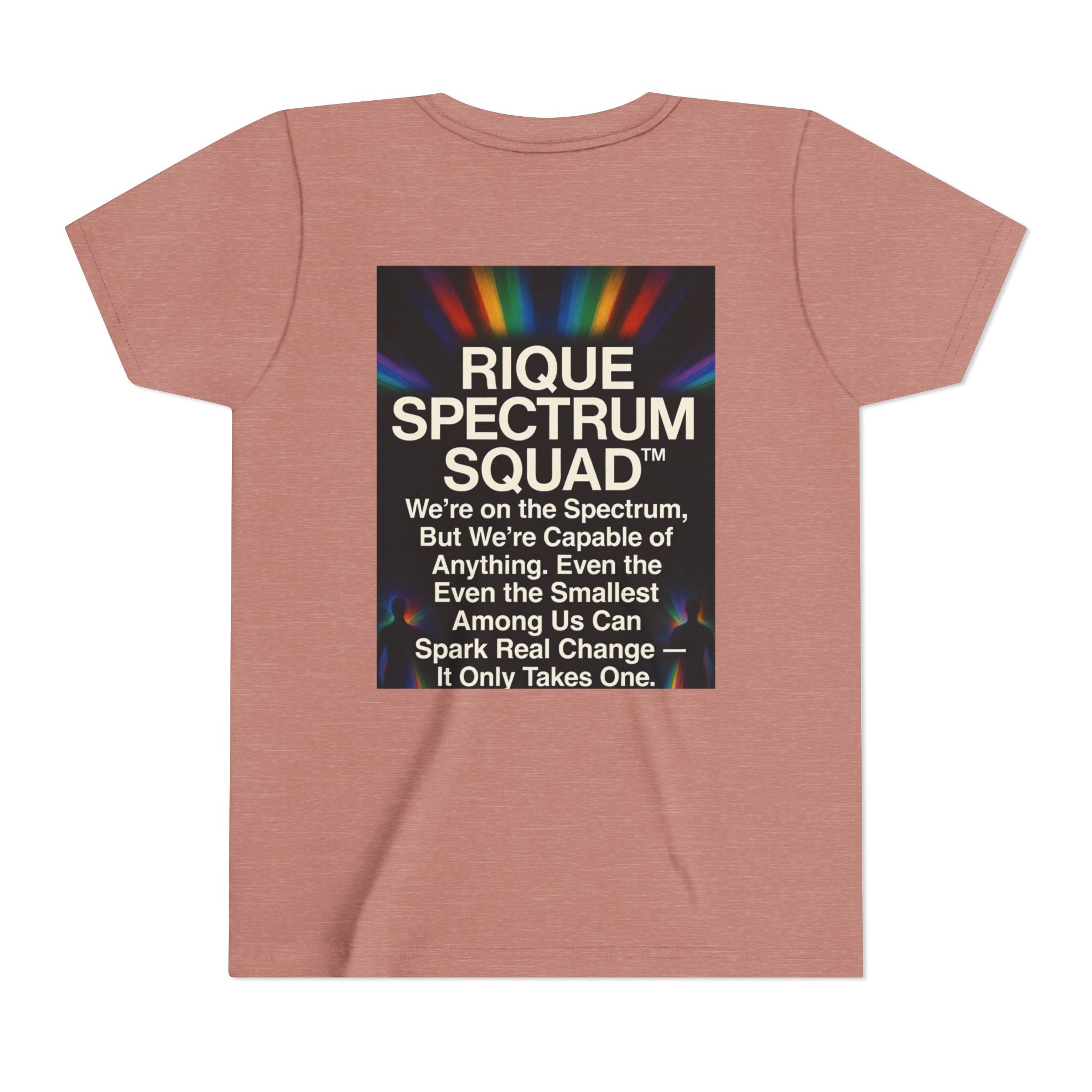 Youth Tee — Inspirational Phoenix 'I Go Into the Fire and Rise from the Ashes Stronger'