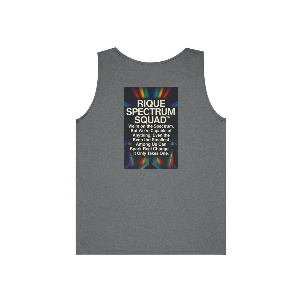 Autistic Pride Campaign Tank – “Proudly Autistic, Wants Change” Political Pride Tank