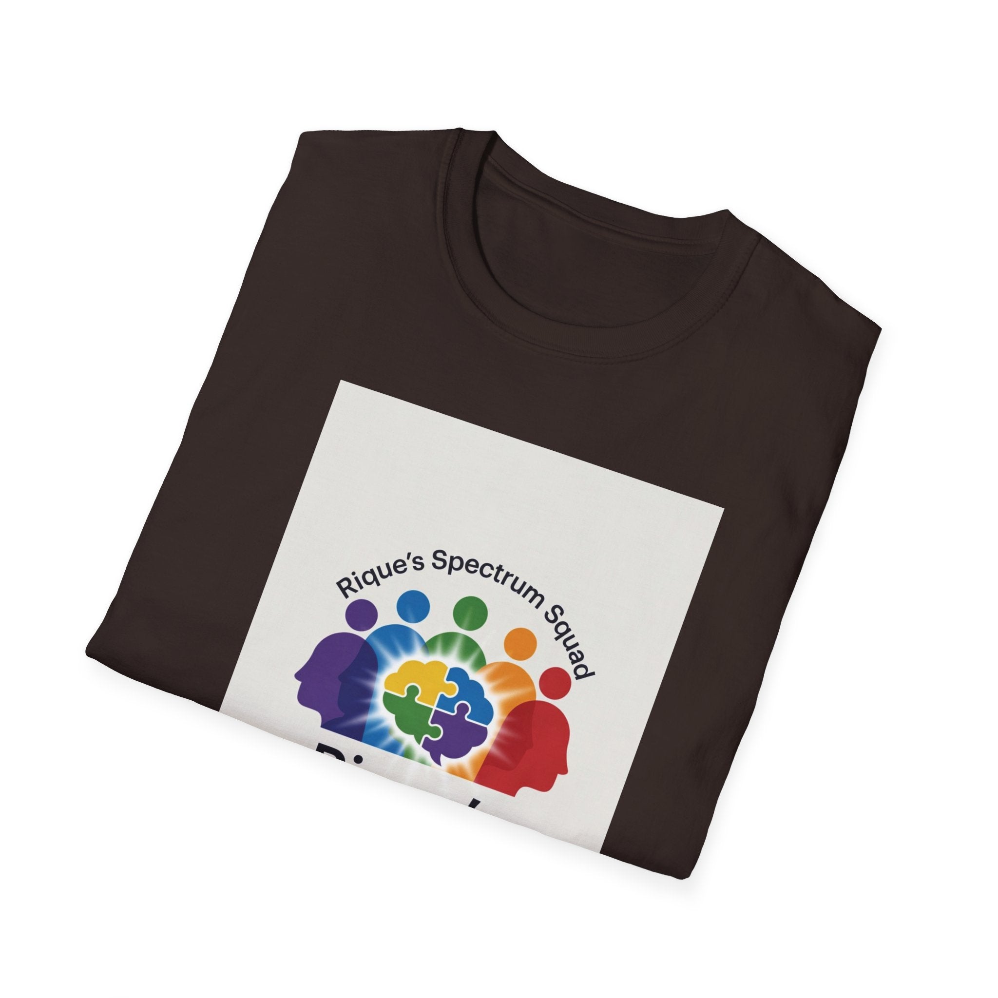 Rique's Spectrum Squad T-Shirt — Rainbow Autism Awareness Tee