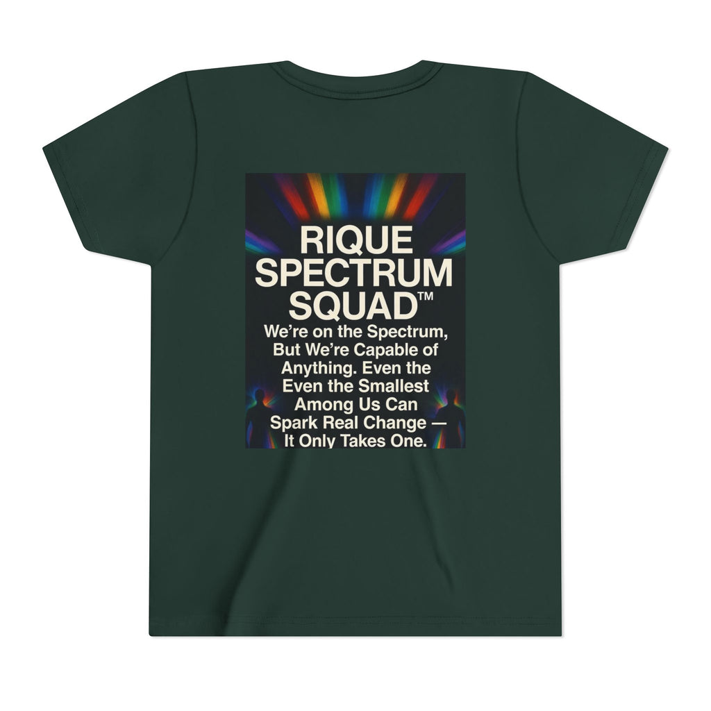Youth Tee — Inspirational Phoenix 'I Go Into the Fire and Rise from the Ashes Stronger'